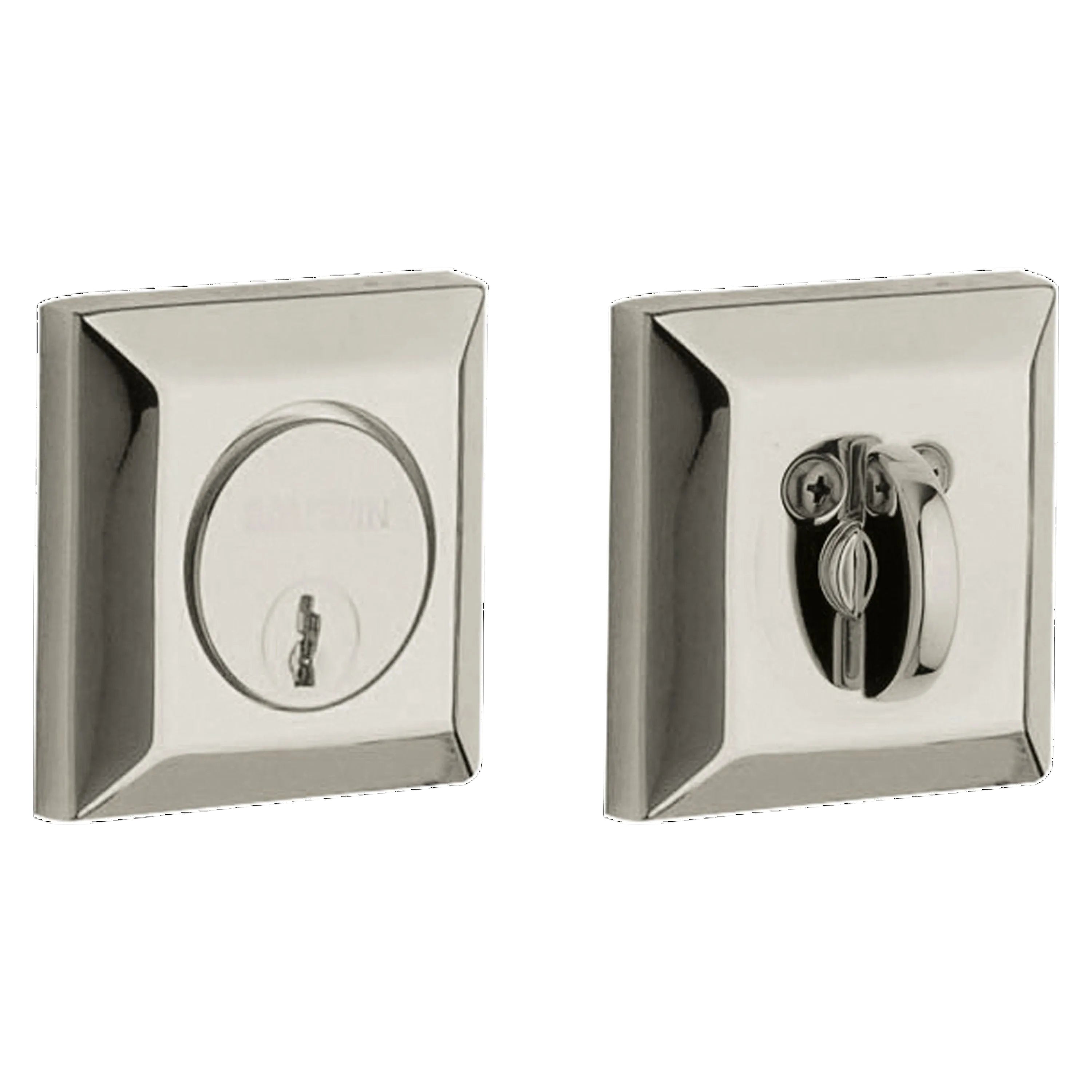Baldwin 8254 Squared Single Cylinder Deadbolt