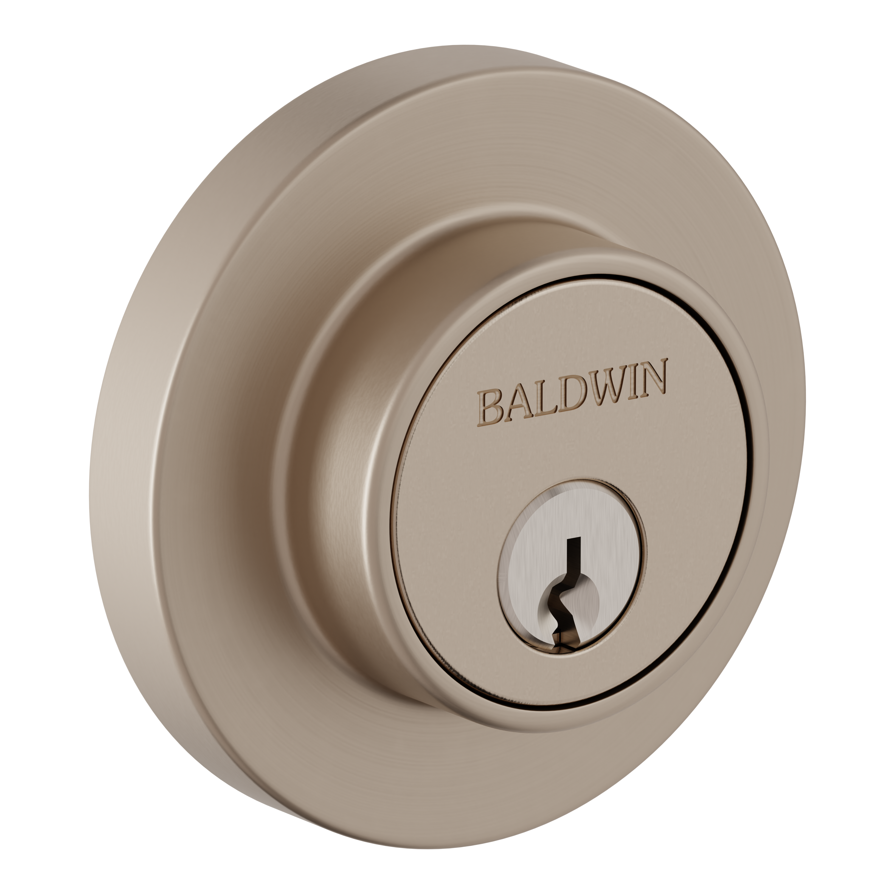 Baldwin 8244LL Gramercy Round Level Deadbolt, Bluetooth + Matter