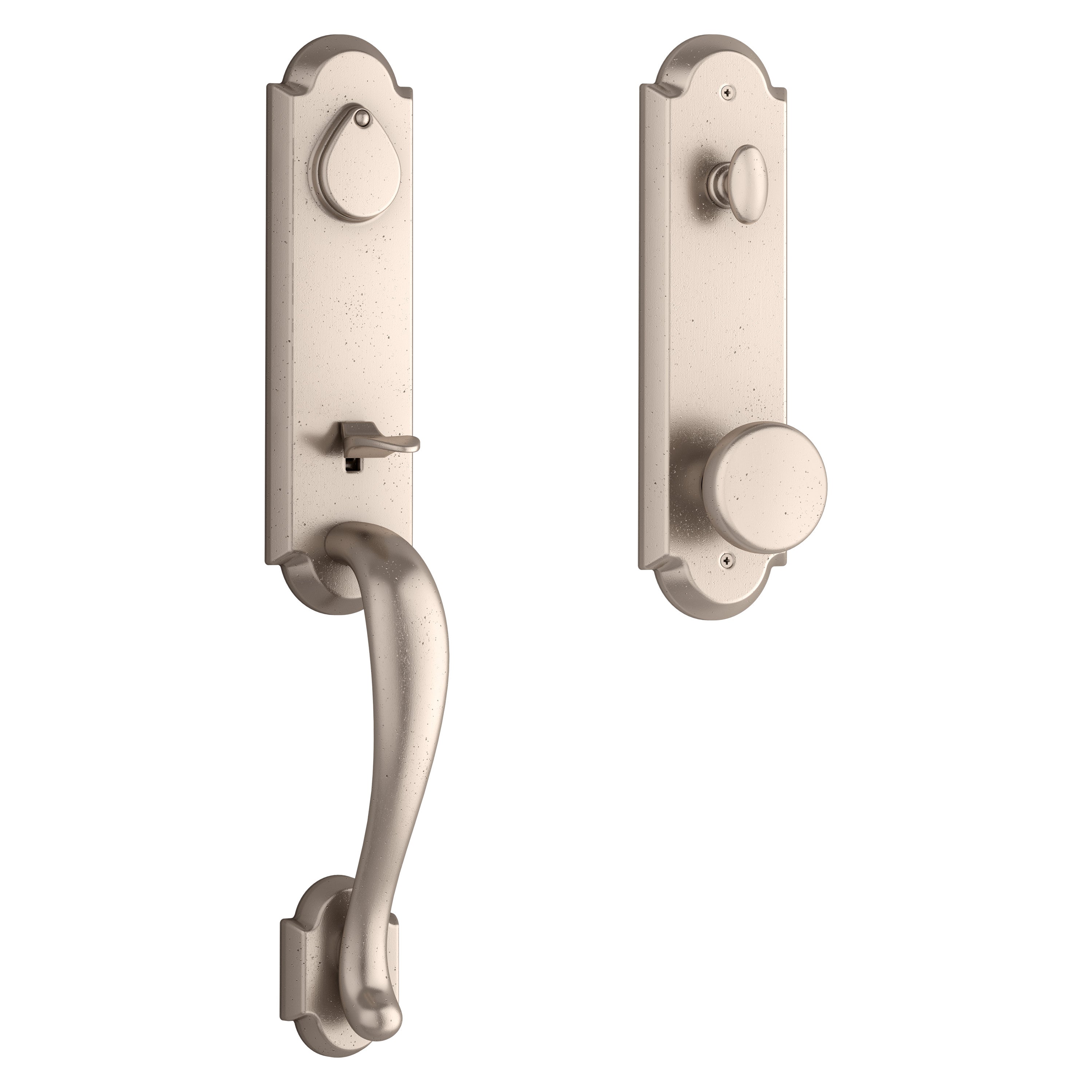 Baldwin Reserve Kodiak Handleset With Rustic Knob