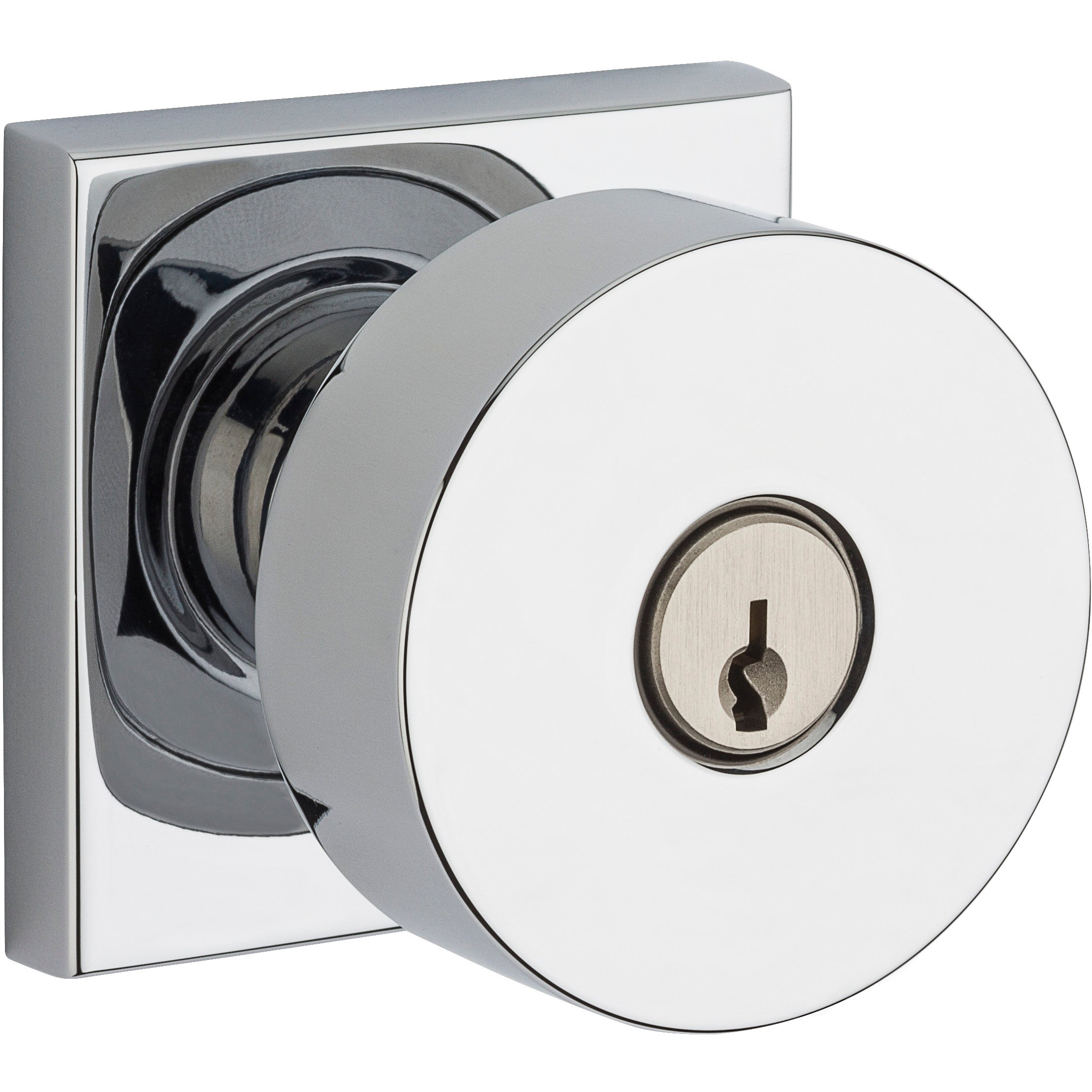 Baldwin Reserve Keyed Contemporary Knob Set