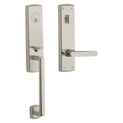 Baldwin Soho Single Cylinder Handleset with 5485V Lever