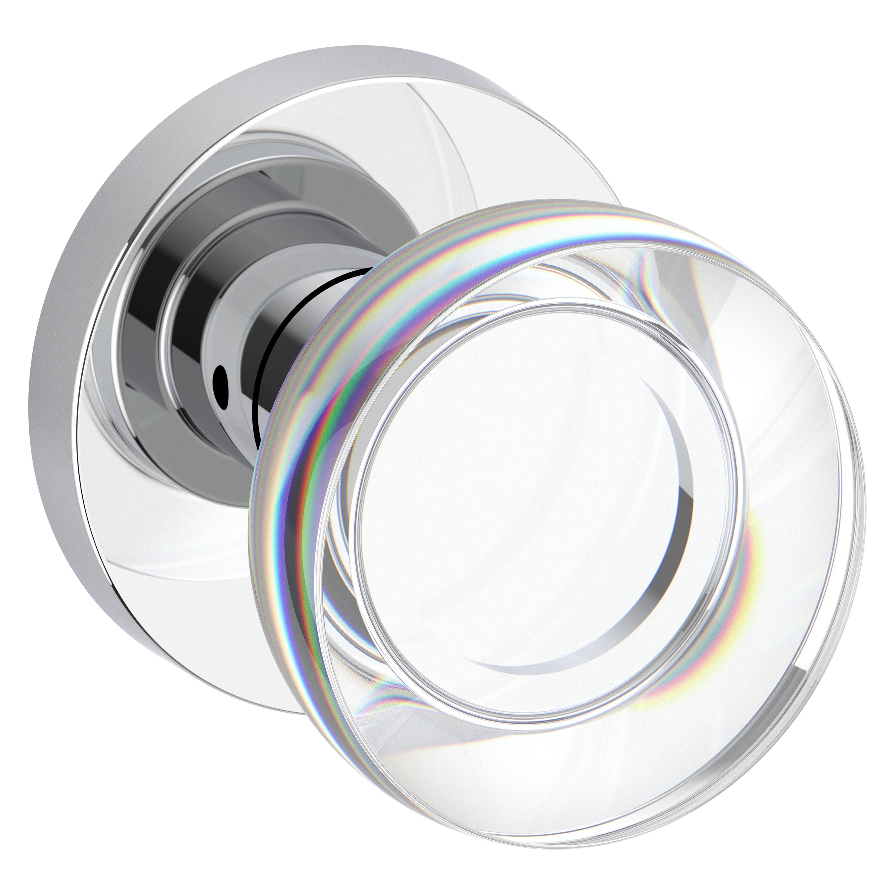 Baldwin Reserve Contemporary Crystal Passage Knob Set