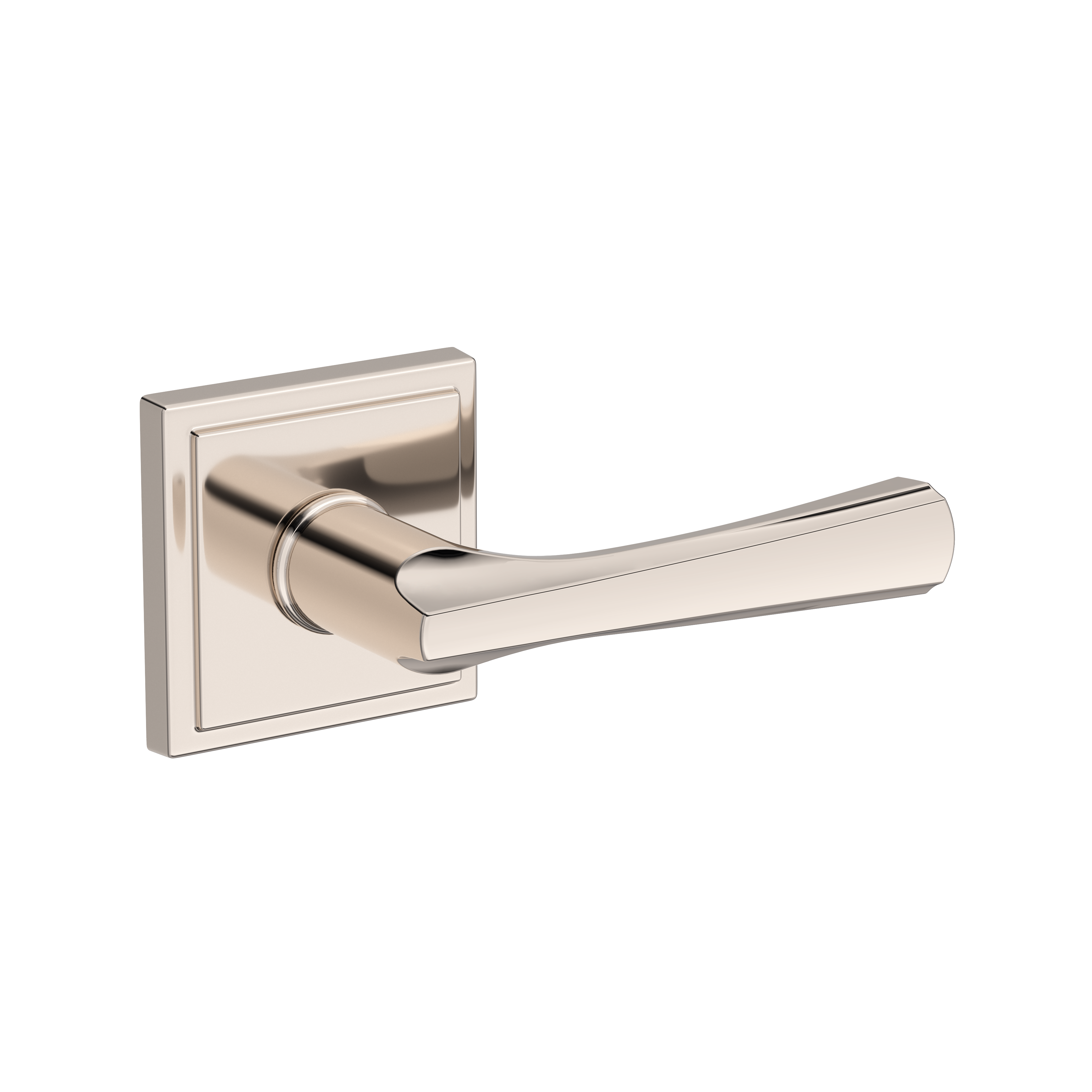 Baldwin Wyndcliff Lever Set with Stepped Square Rose