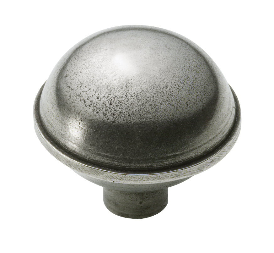 Manzoni Globe Pewter Cabinet Knob