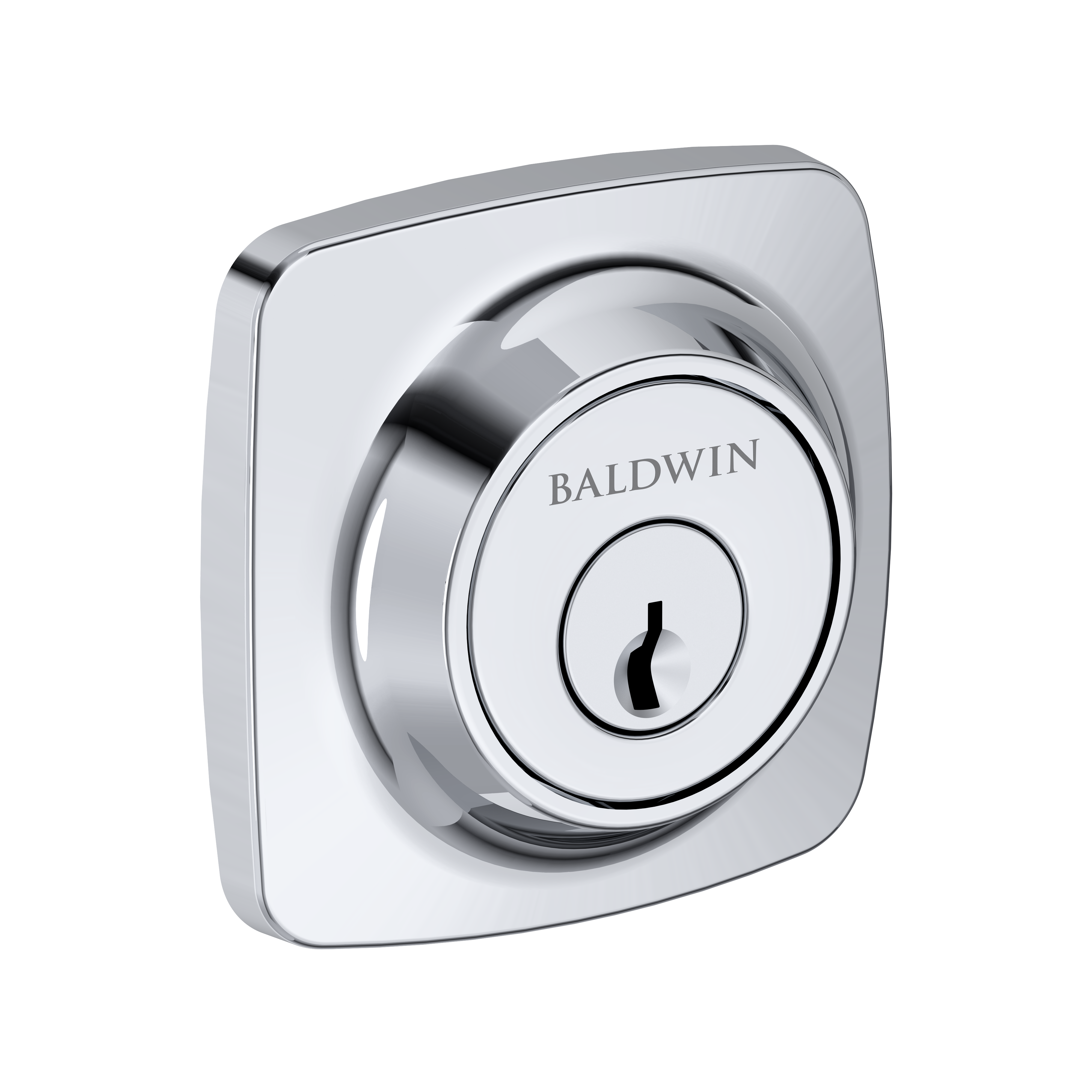 Baldwin Soft Square Single Cylinder Deadbolt