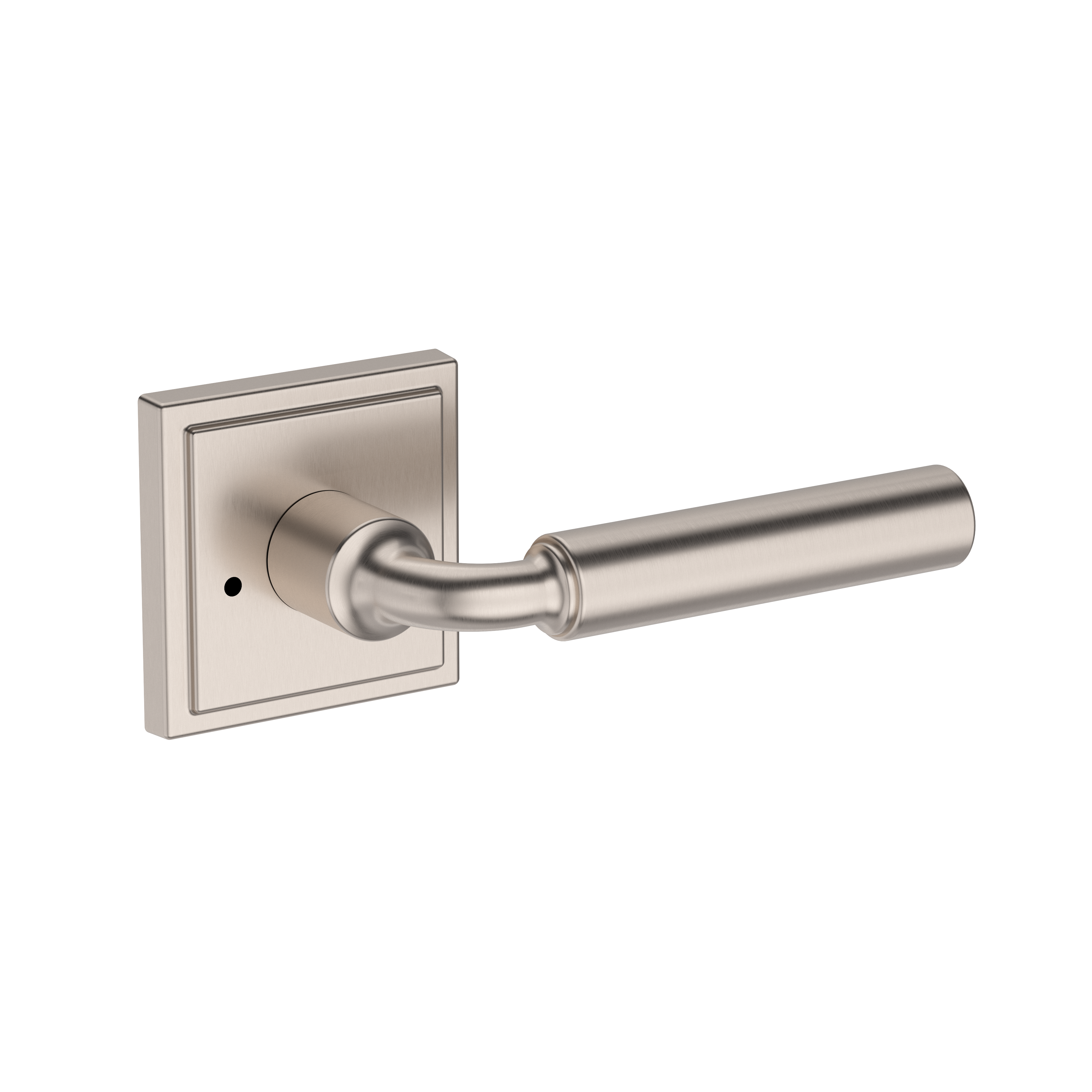 Baldwin La Conner Lever Set with Stepped Square Rose