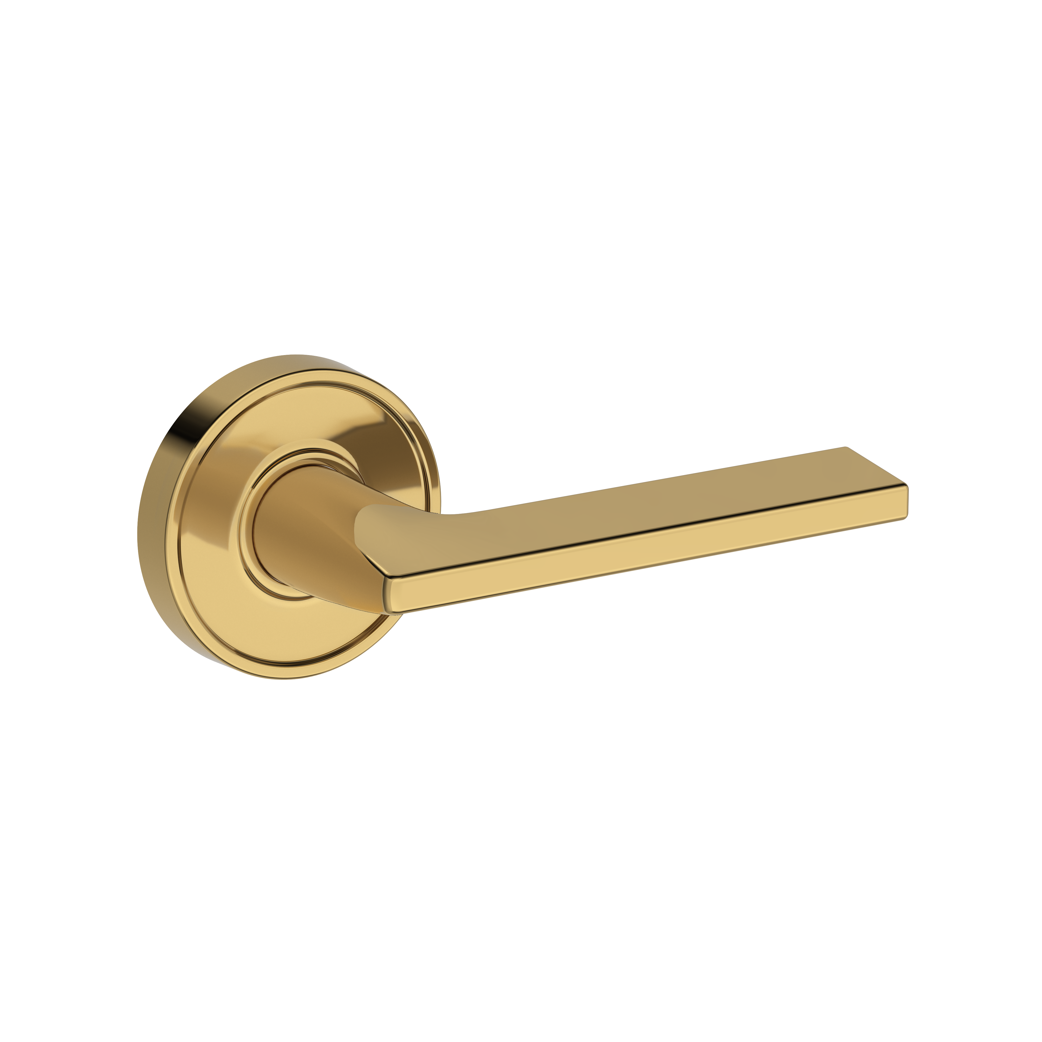 Baldwin Anaheim Hills Lever Set with Recessed Round Rose