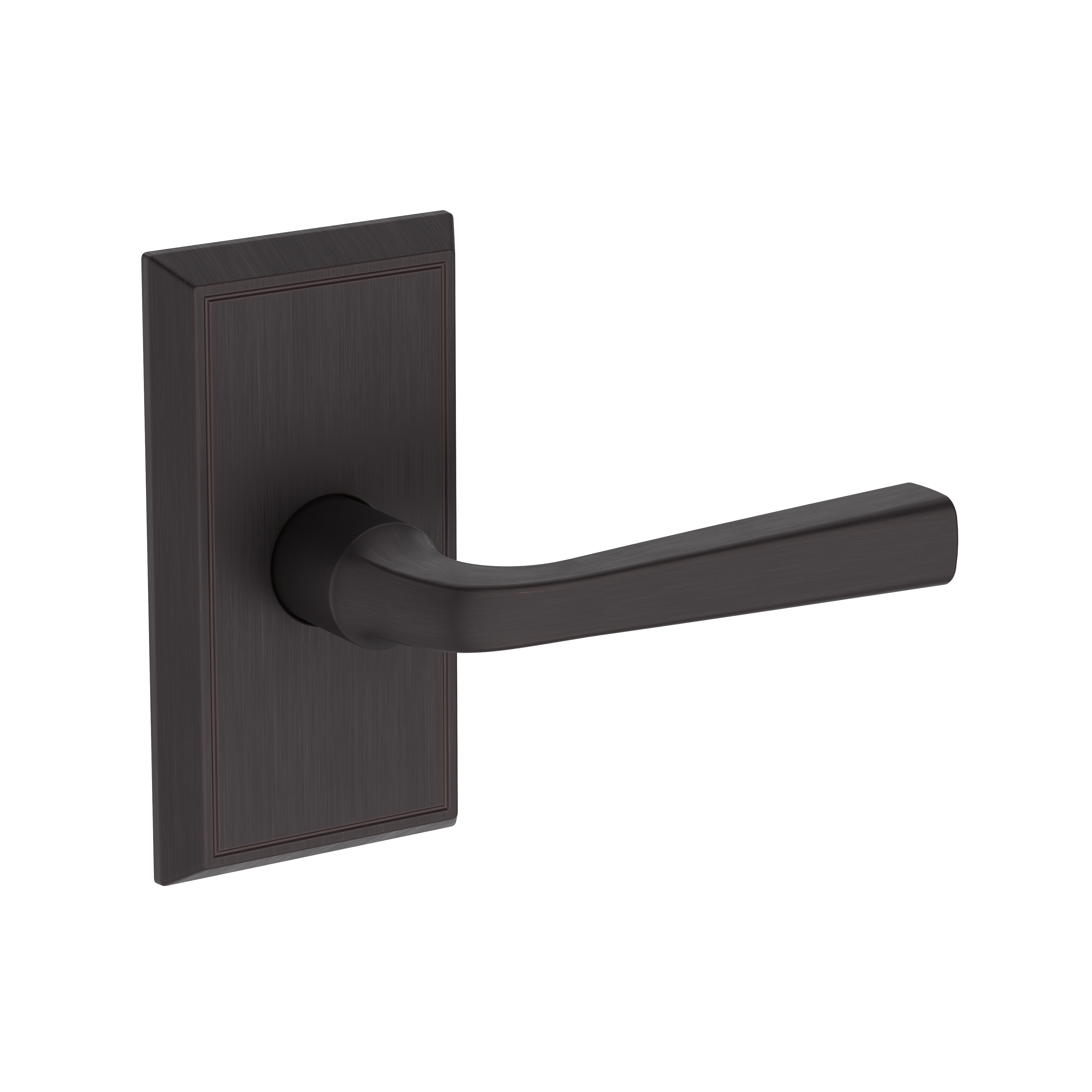 Baldwin Kingvale Lever Set with Chamfered 5" Rose