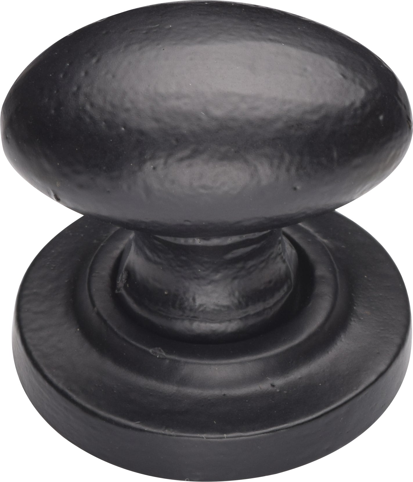 Ashley Norton Bronze Oval (Egg) Cabinet Knob on Rose