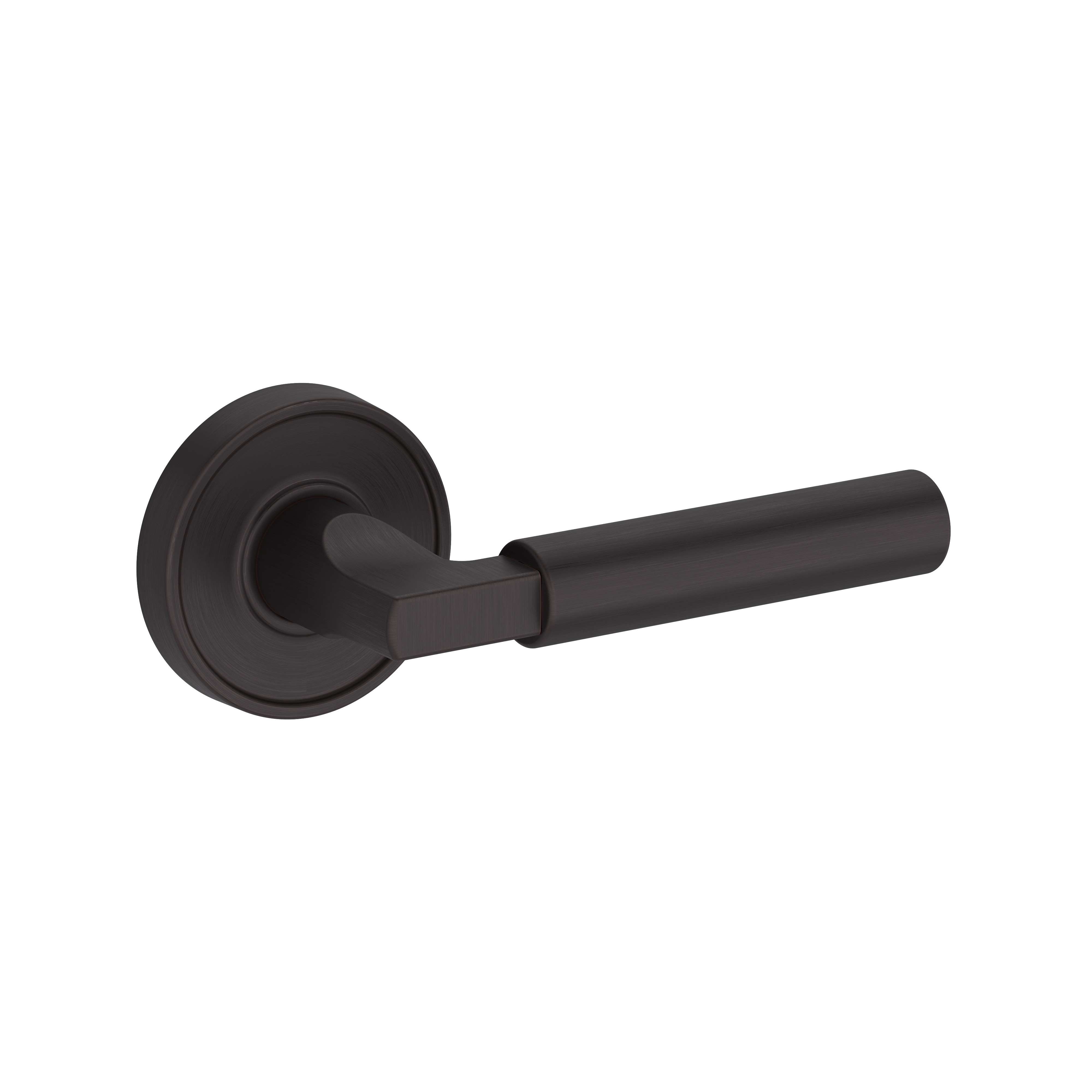 Baldwin Lake Forest Lever Set with Recessed Round Rose