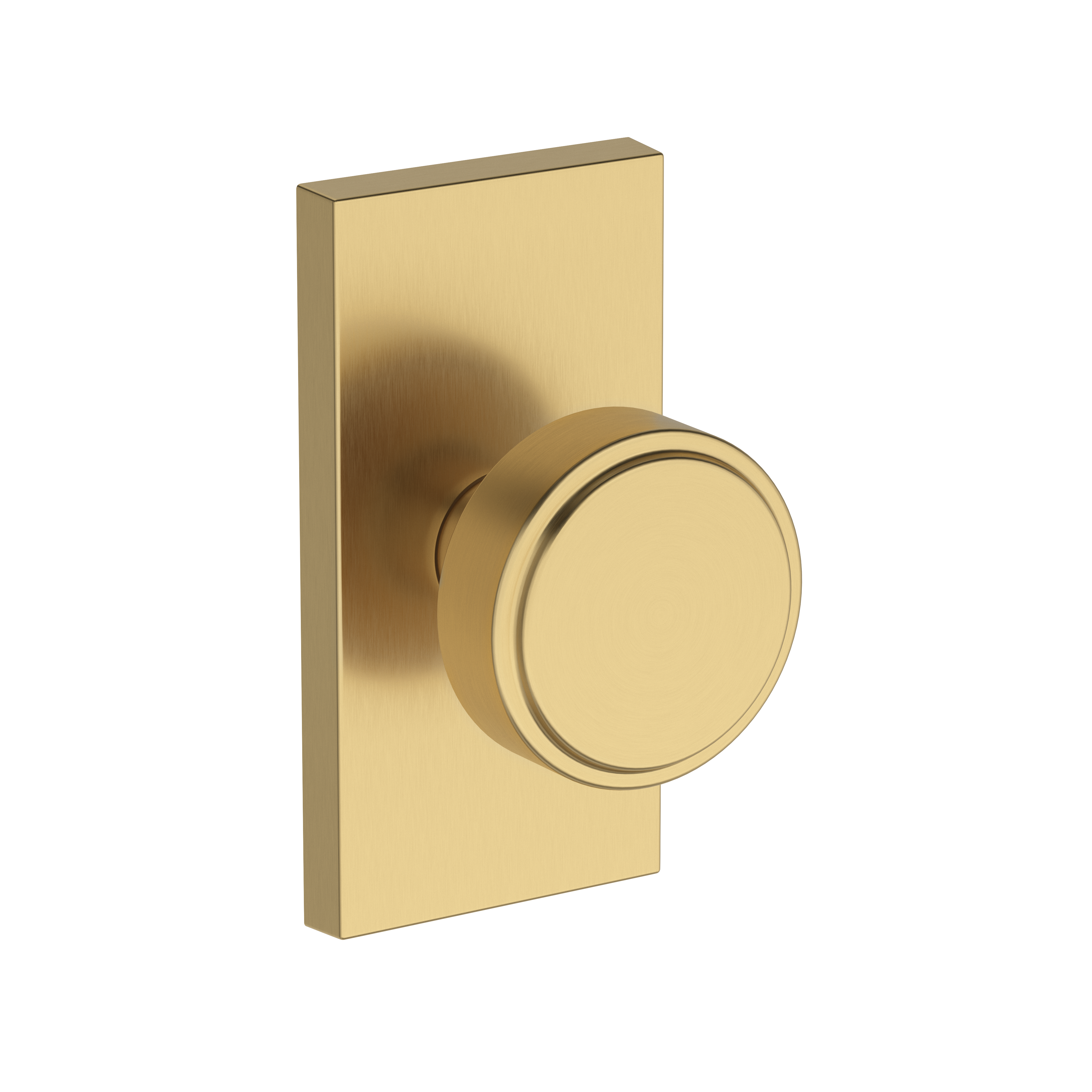 Baldwin Vashon Knob Set with Contemporary 5" Rose