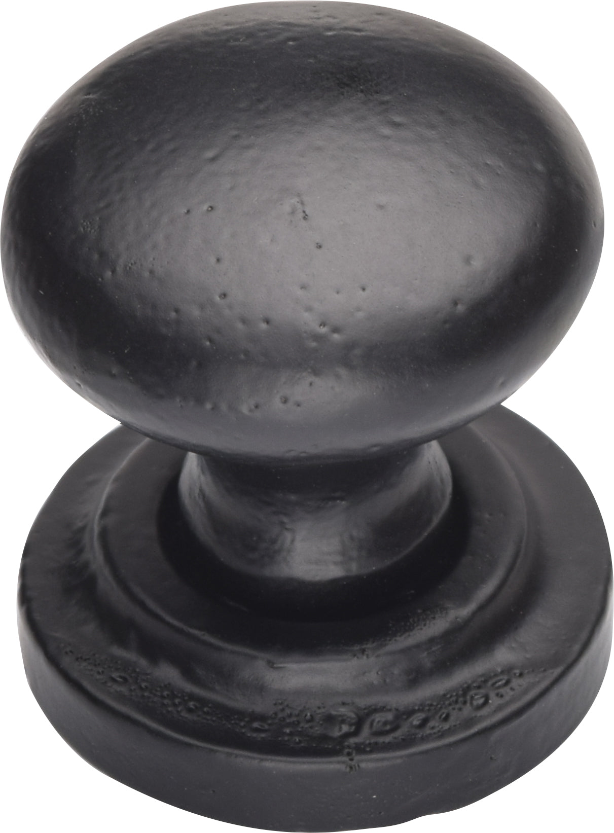 Ashley Norton Bronze Round Cabinet Knob on Rose