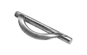 Manzoni Orton Wave Pewter Cabinet Pull