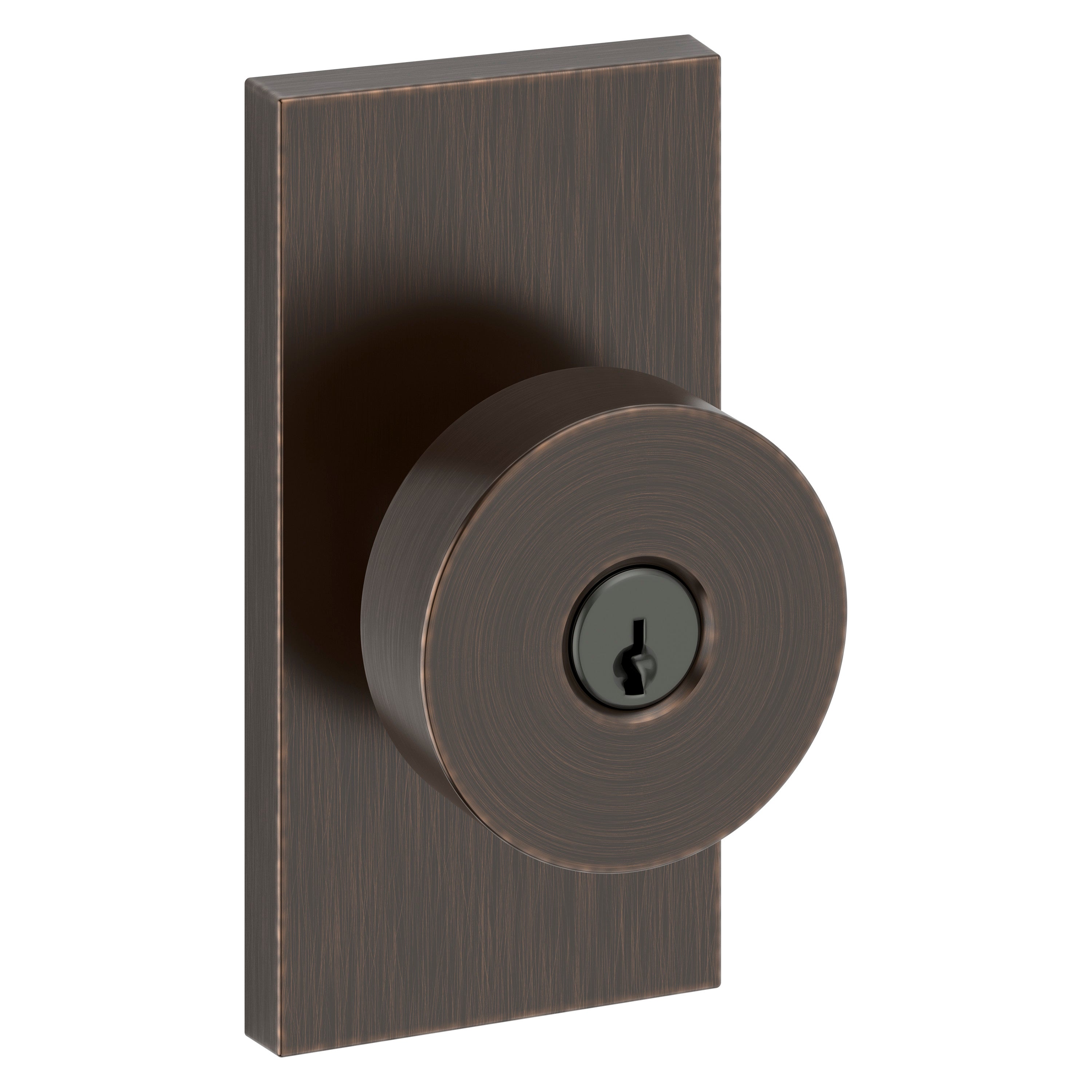 Baldwin Reserve Keyed Contemporary Knob Set