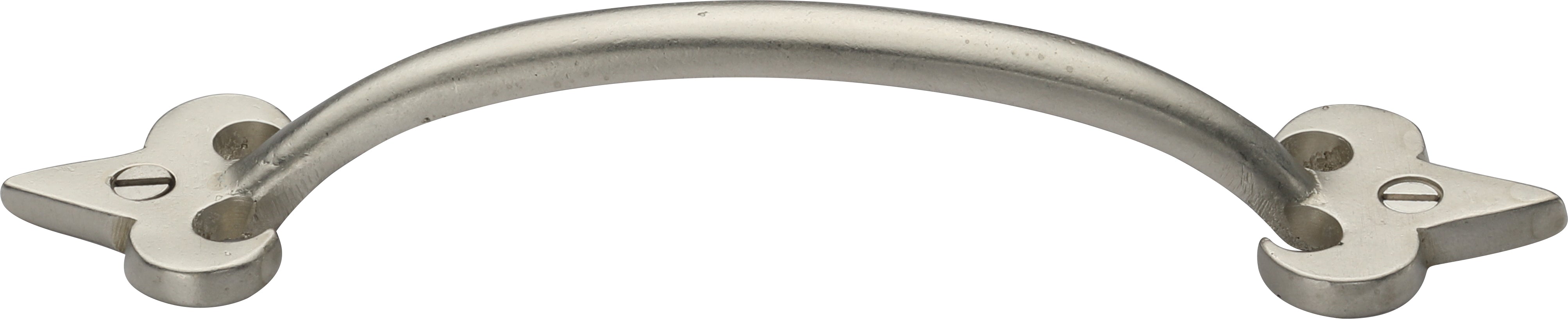 Ashley Norton Bronze Front Mounted Fleur-de-lis Cabinet Pull