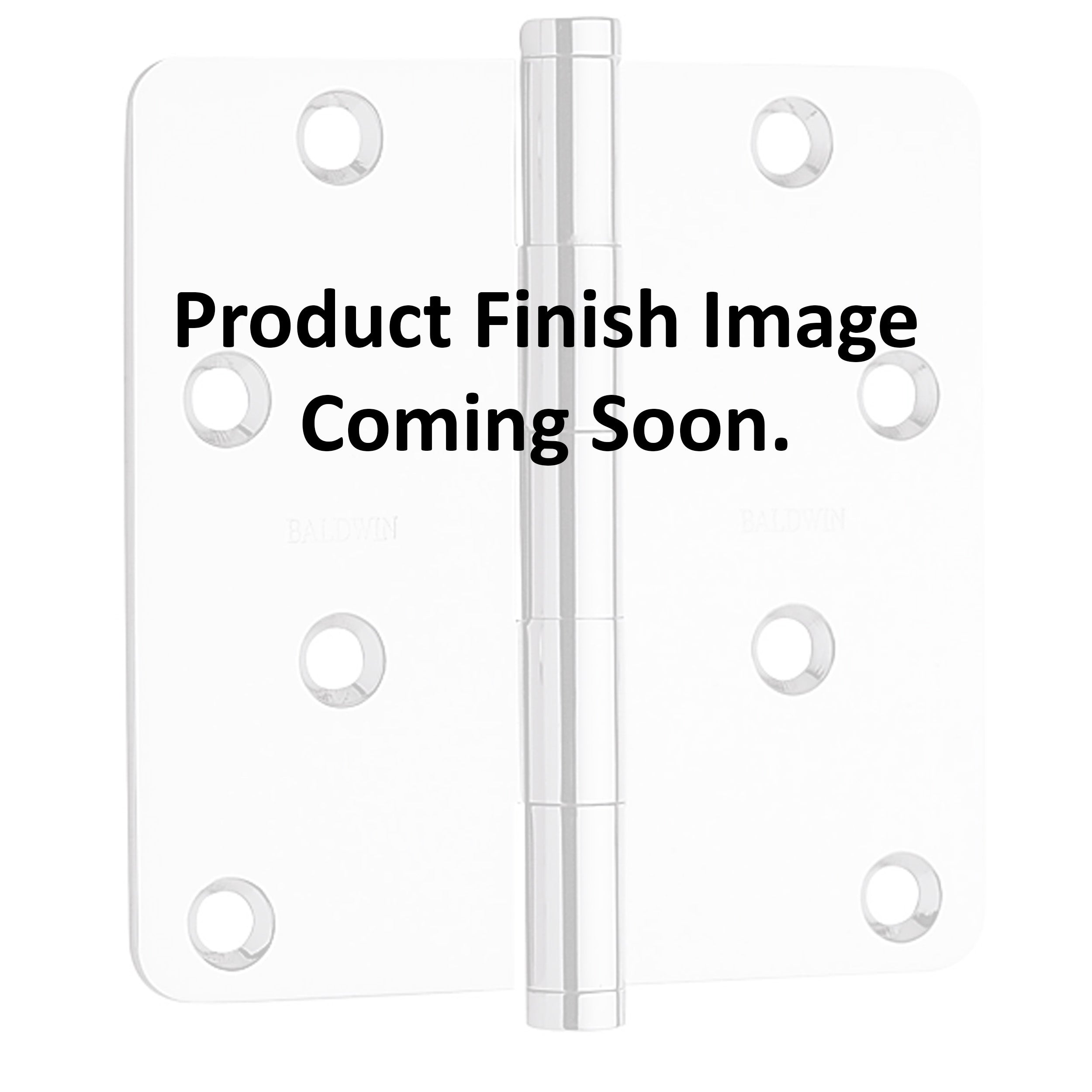 Baldwin 1435 1/4" Radius Corner 3.5" x 3.5" Hinge