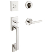 Baldwin Reserve La Jolla Single Cylinder Handleset With Tube Lever