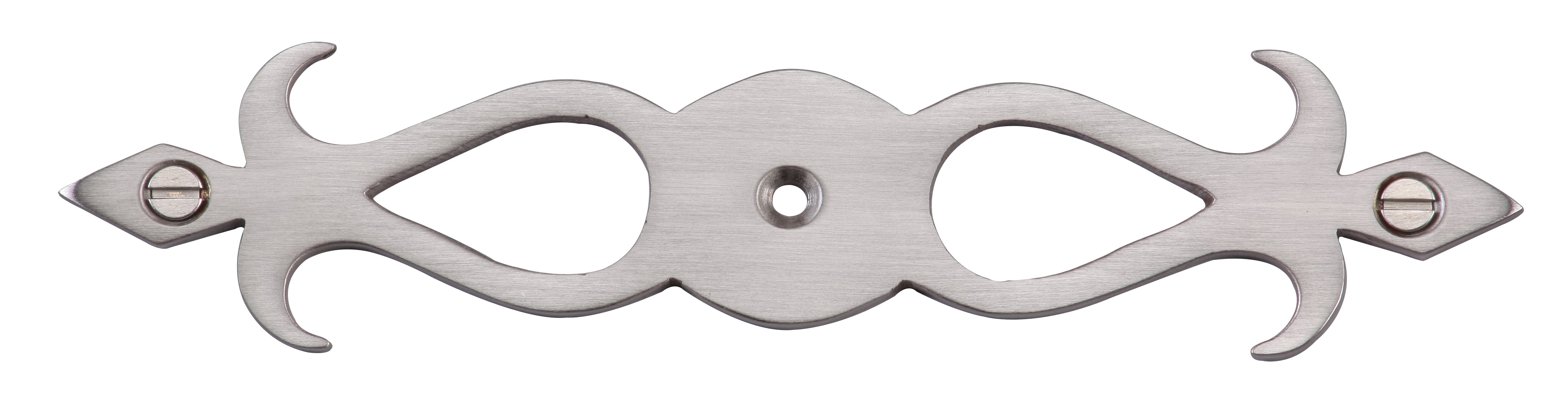 Ashley Norton Fleur-de-lis Cabinet Knob Backpate