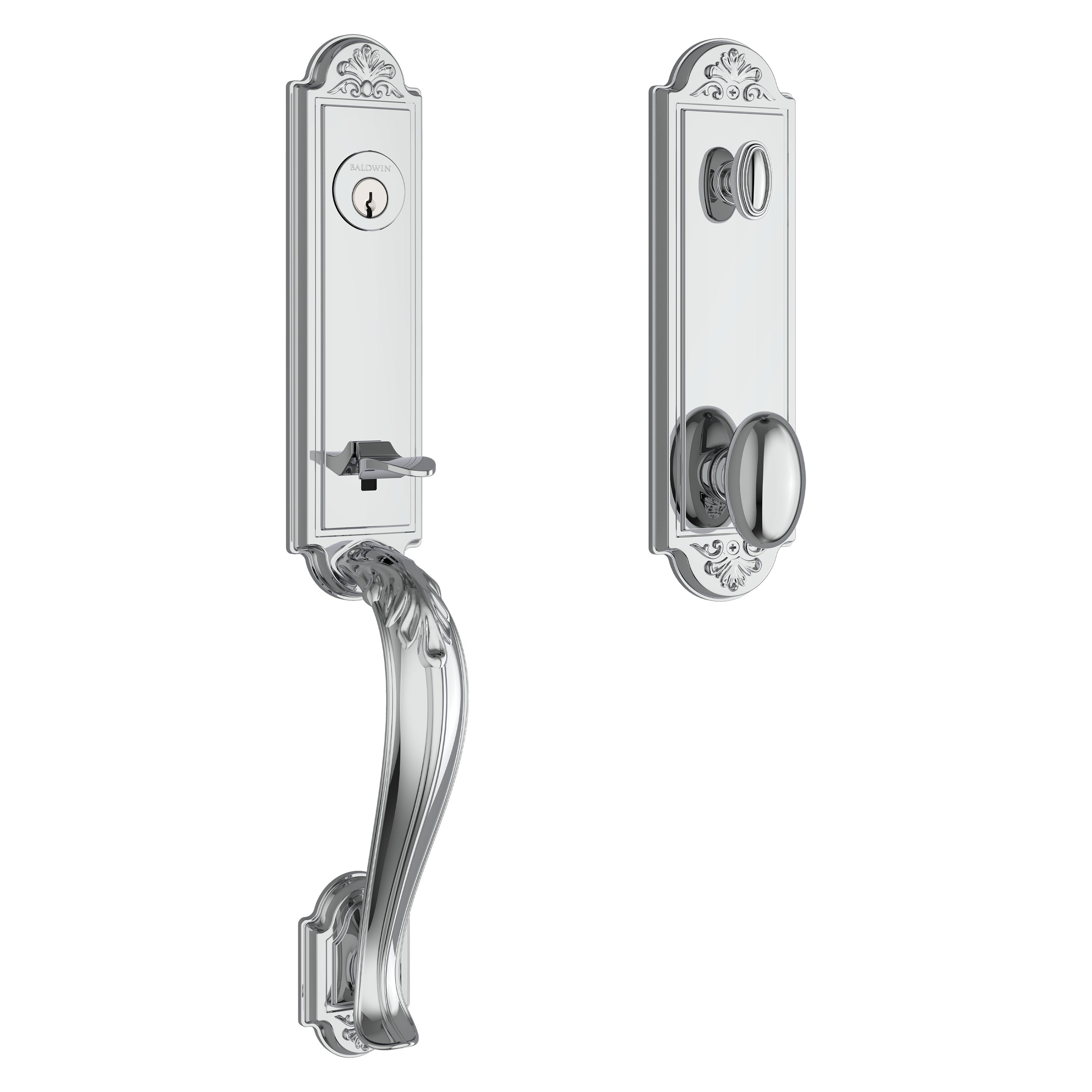 Baldwin Reserve Elizabeth Handleset With Ellipse Knob