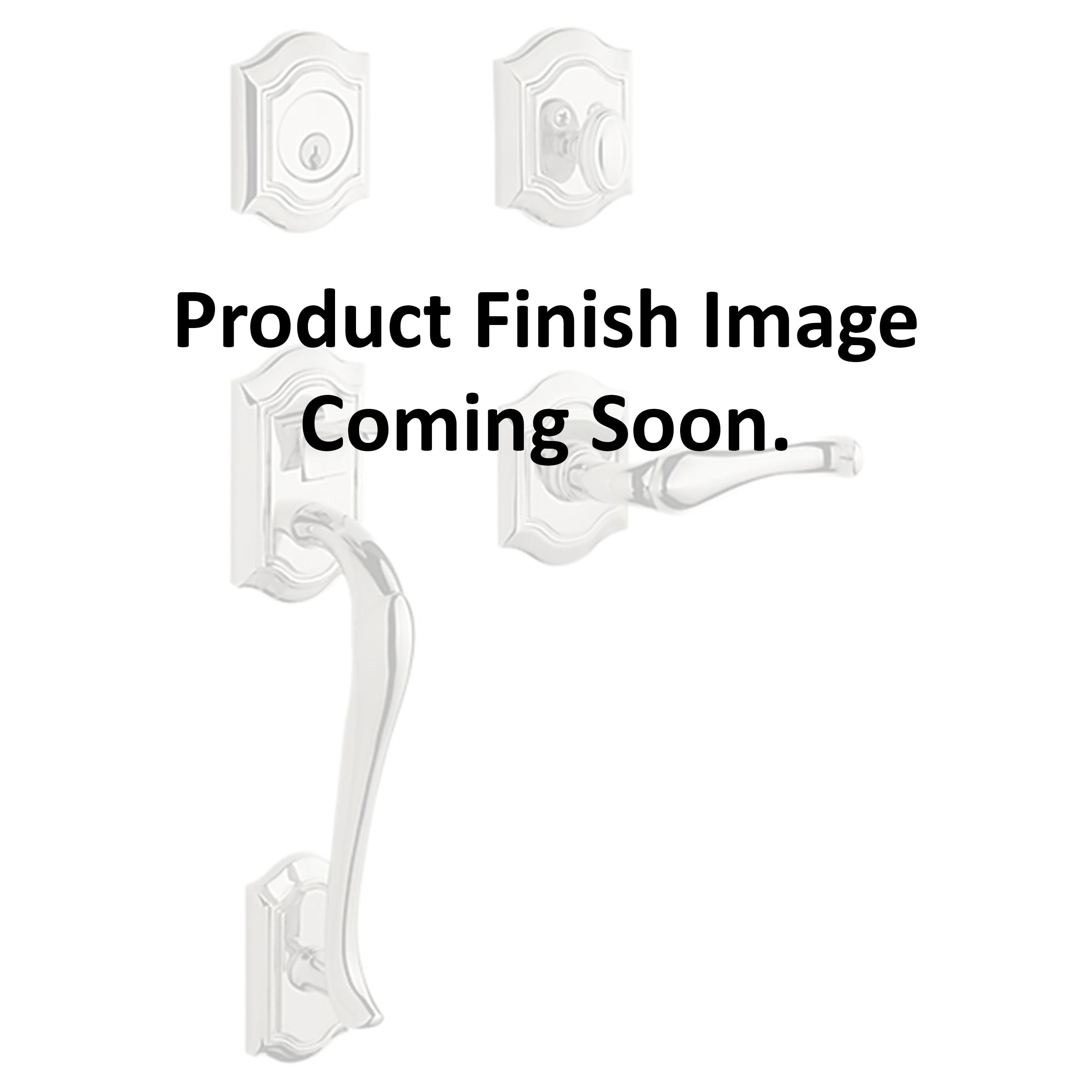 Baldwin Bethpage Sectional Trim with 5447V Lever and Arch Interior
