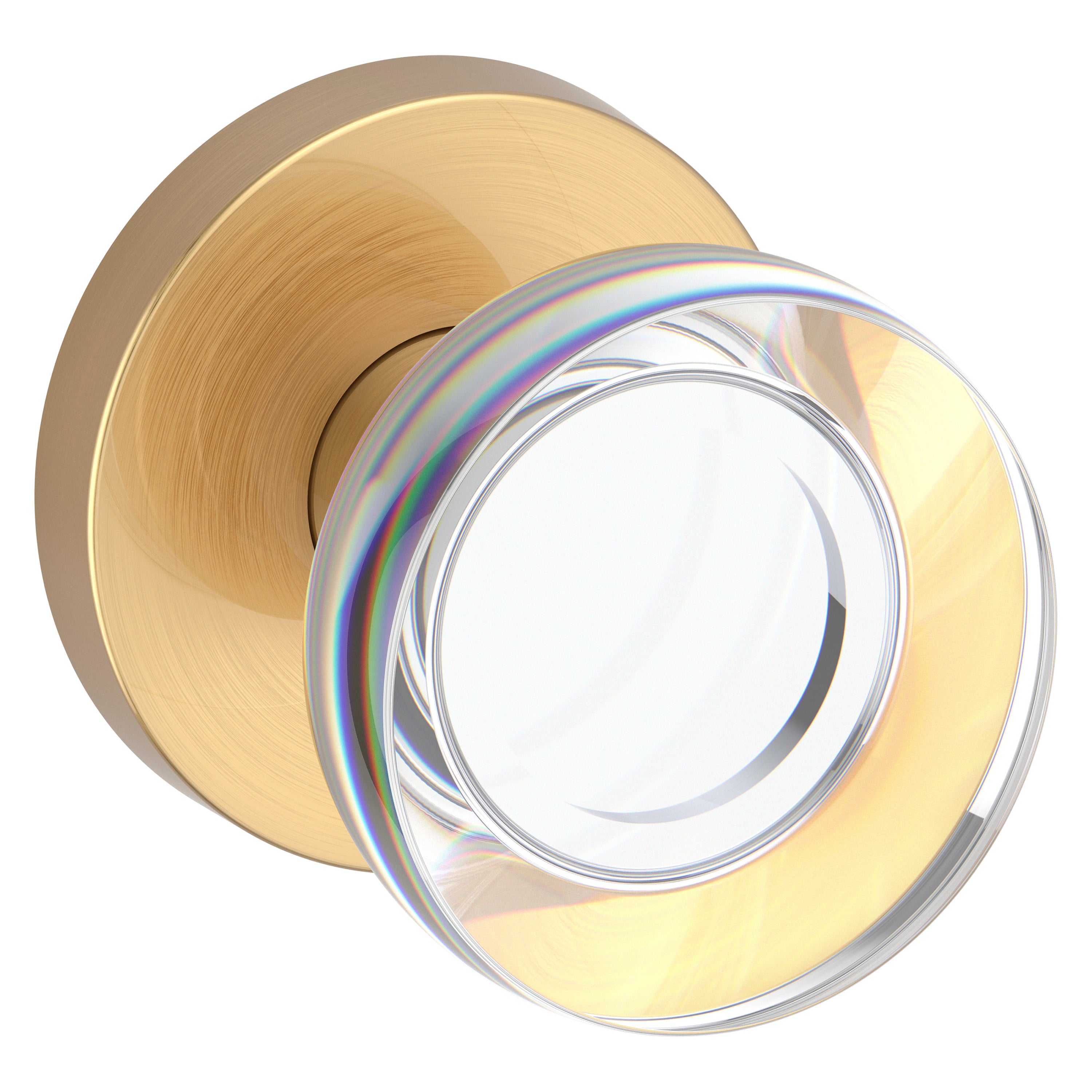 Baldwin Reserve Contemporary Crystal Full Dummy Knob Set