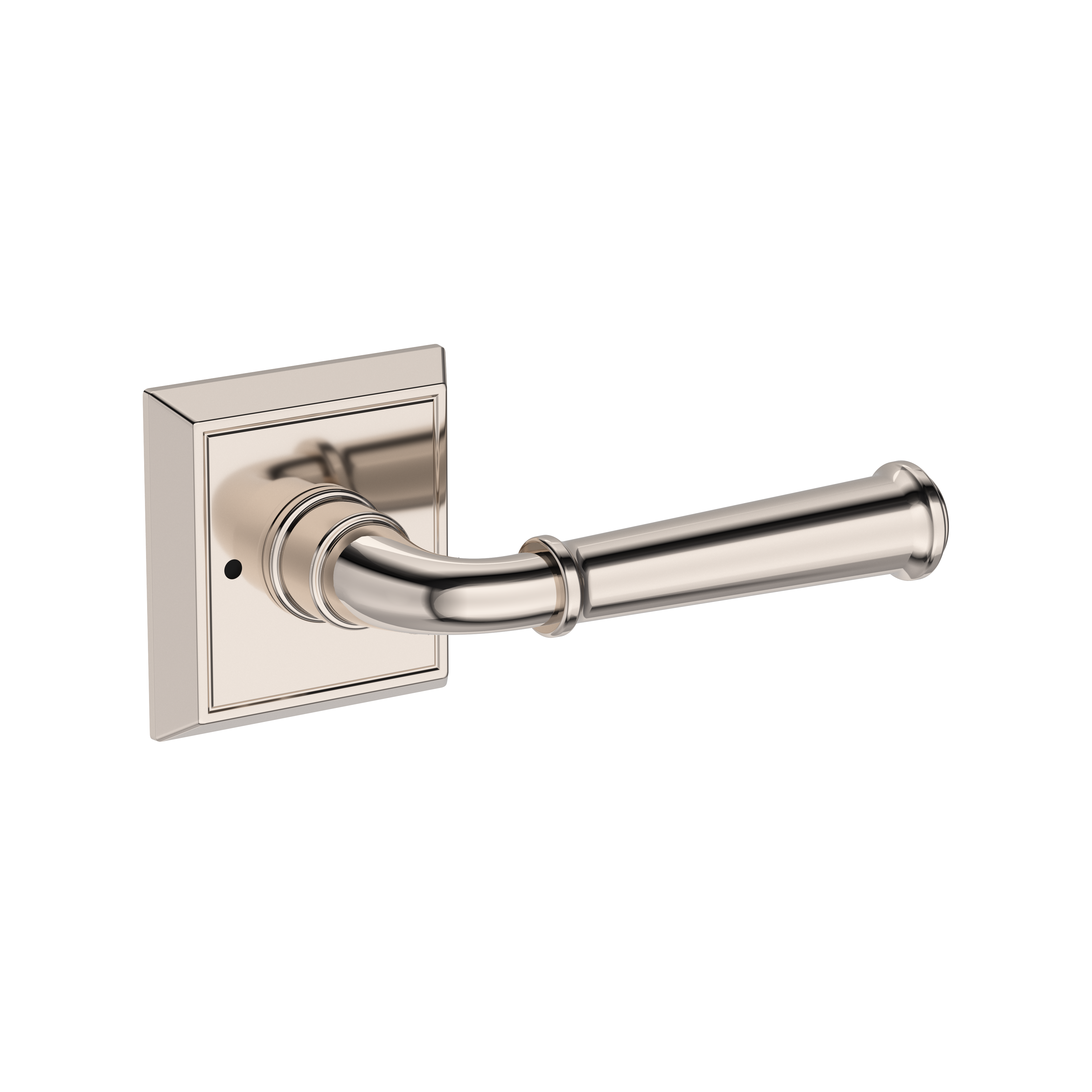 Baldwin Dunsmoor Lever Set with Chamfered Square Rose
