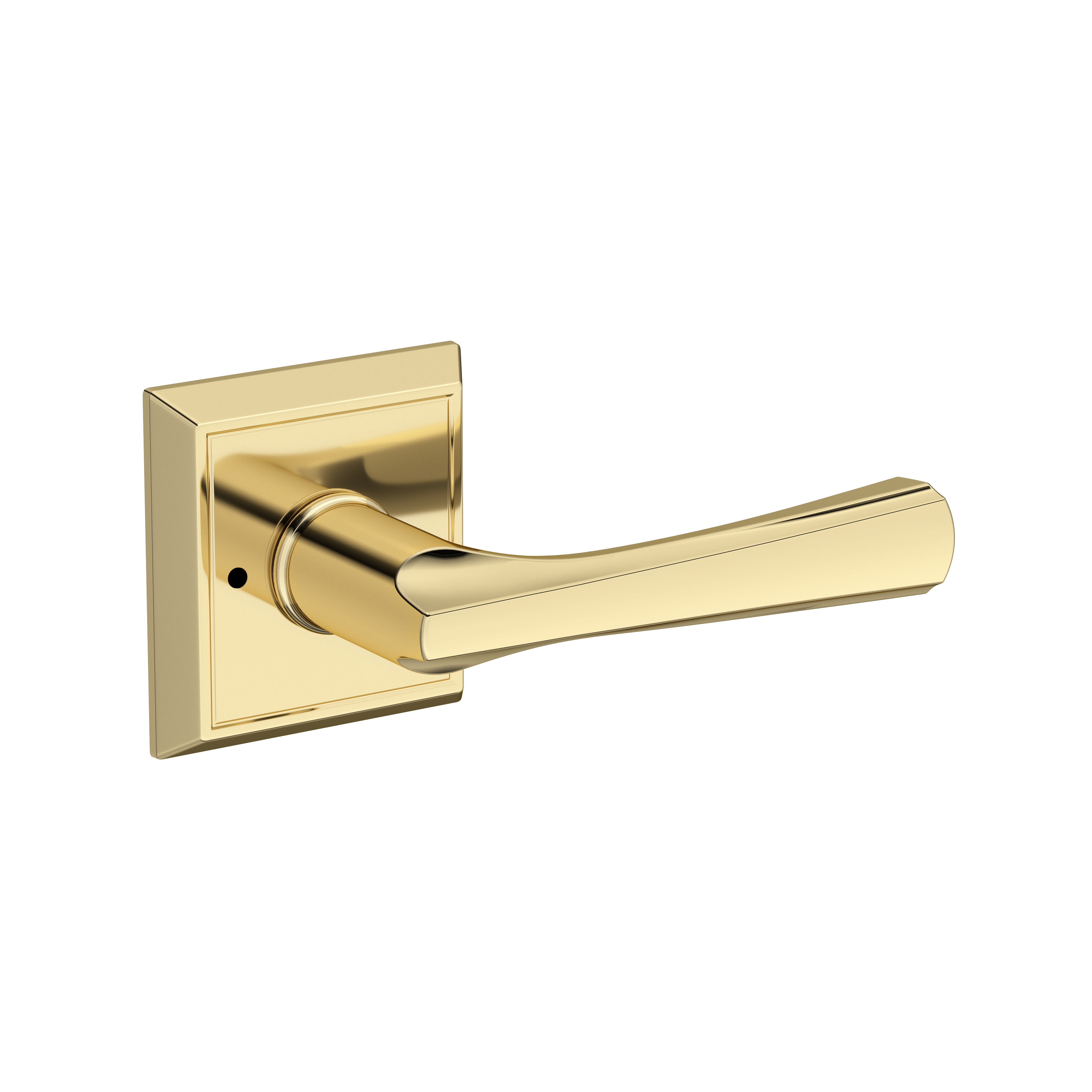 Baldwin Wyndcliff Lever Set with Chamfered Square Rose