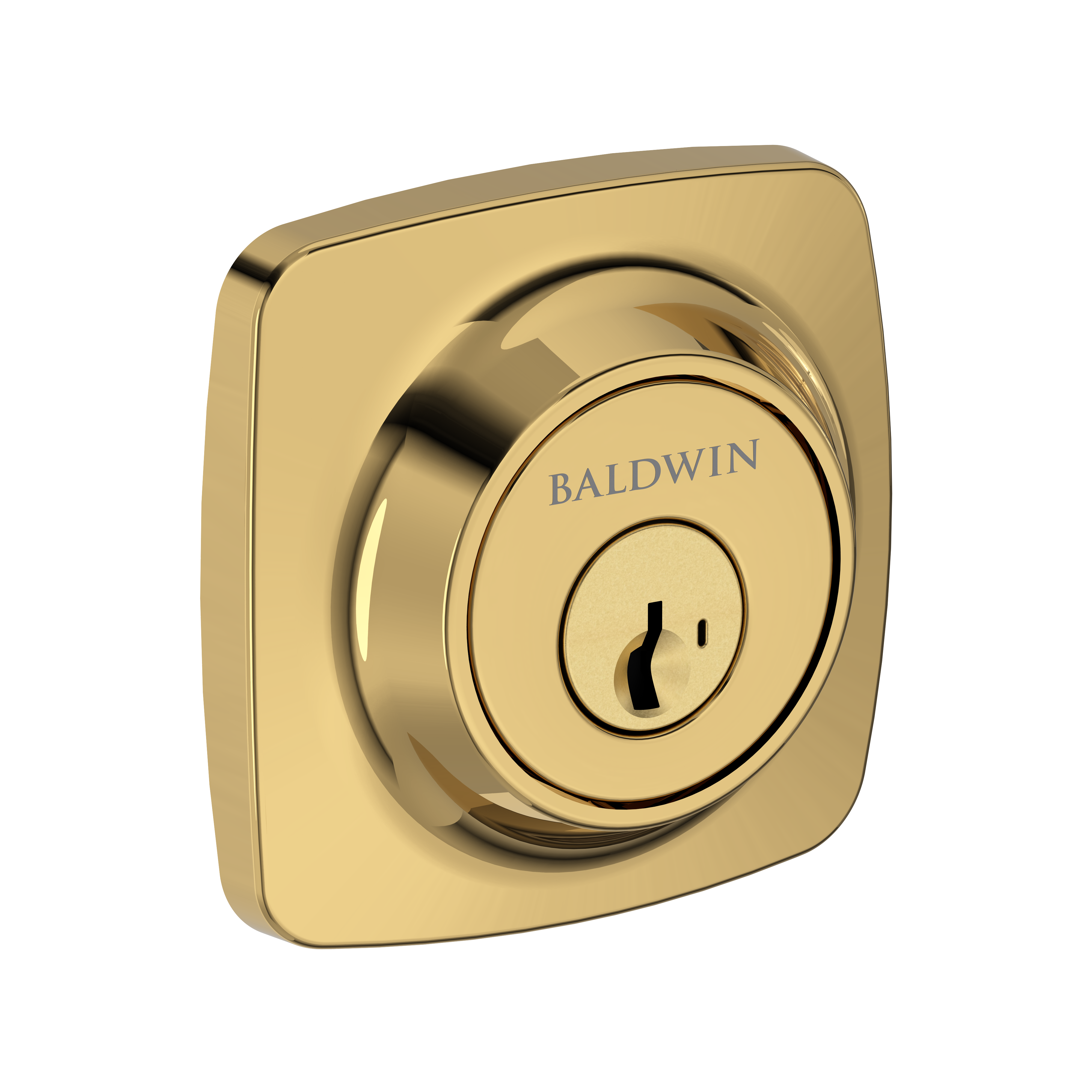 Baldwin Soft Square Single Cylinder Deadbolt