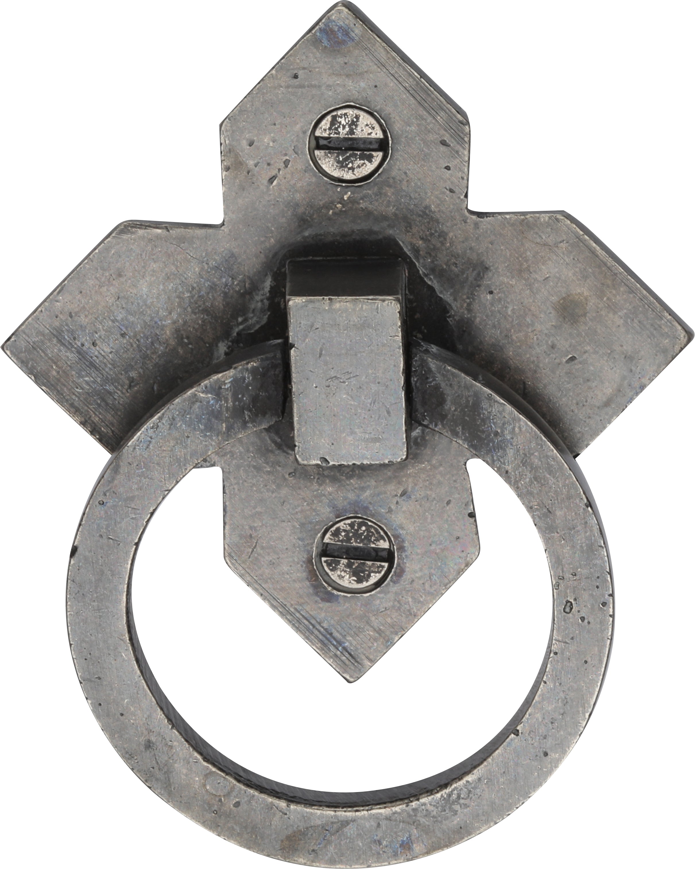 Ashley Norton Bronze Round Ring on Diamond Plate