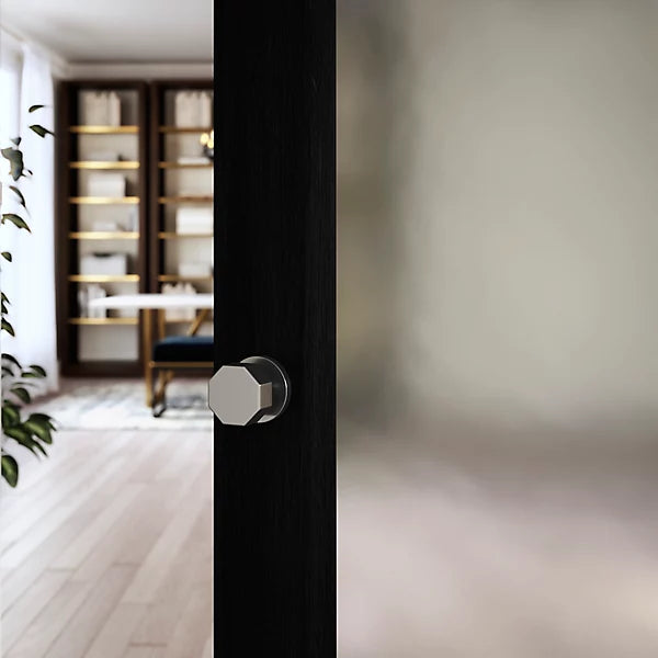 Baldwin 5073 Octagonal Knob Set with 5046 Rose