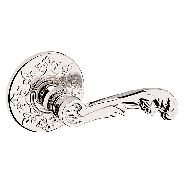 Baldwin 5455 Wave Lever Set with 5048 Rose