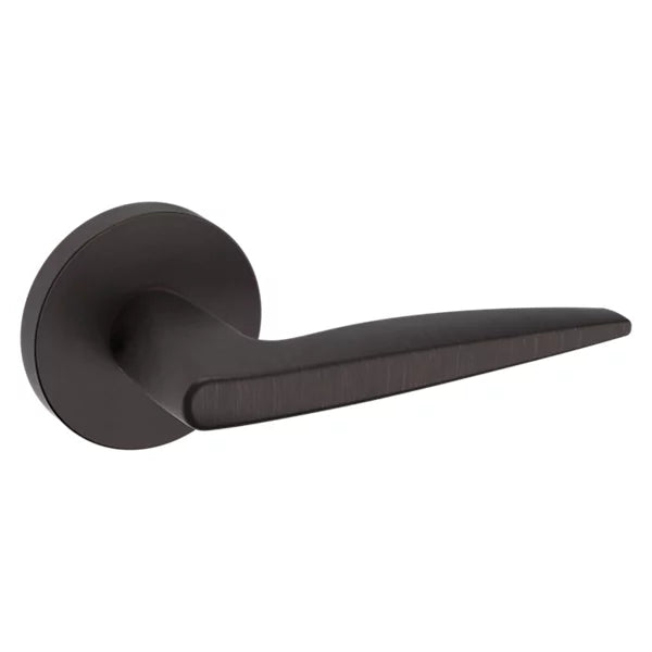 Baldwin 5166 Contemporary Straight Lever Set with 5046 Rose