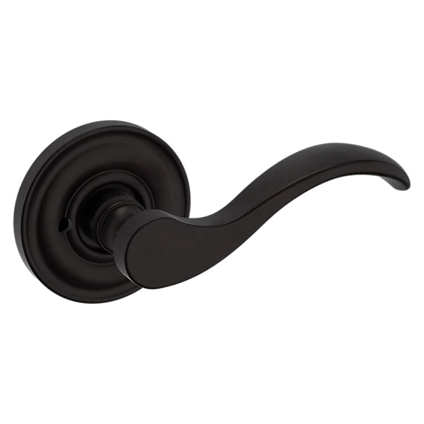 Baldwin 5455 Wave Lever Set with 5048 Rose