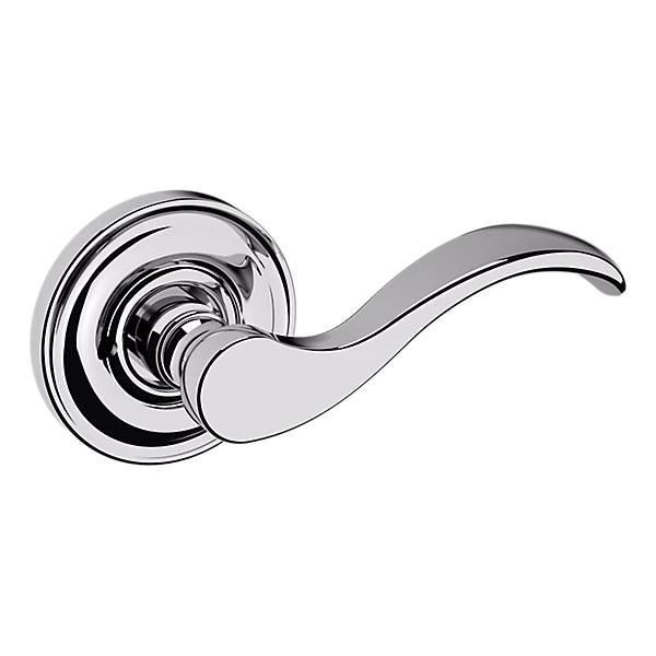 Baldwin 5455 Wave Lever Set with 5048 Rose