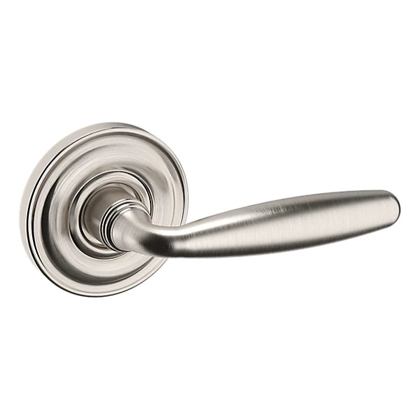 Baldwin 5106 Traditional Straight Lever Set with 5048 Rose