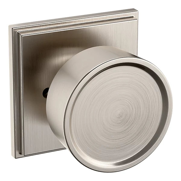 Baldwin K008 Hollywood Hills Knob Set with R050 Rose