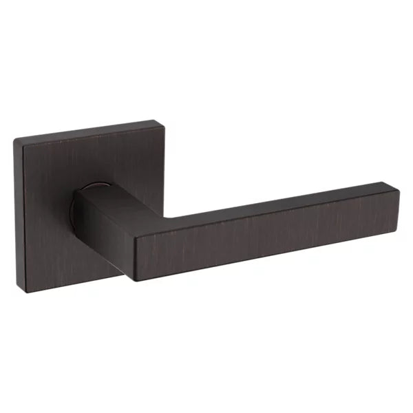Baldwin L023 Contemporary Straight Lever Set with R017 Rose