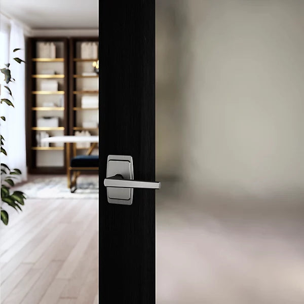 Baldwin L024 Palm Springs Lever Set with R046 Rose