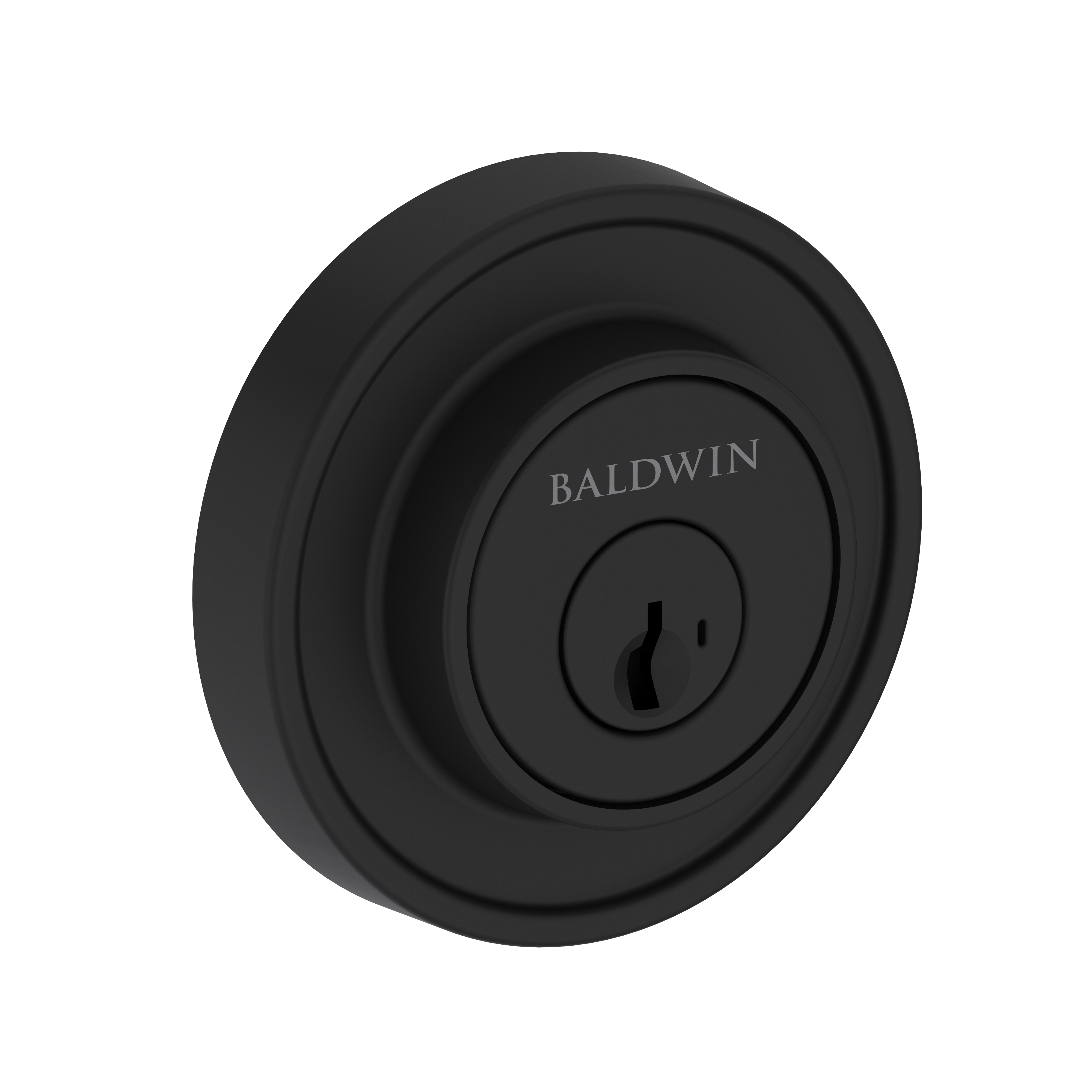 Baldwin Recessed Round Single Cylinder Deadbolt
