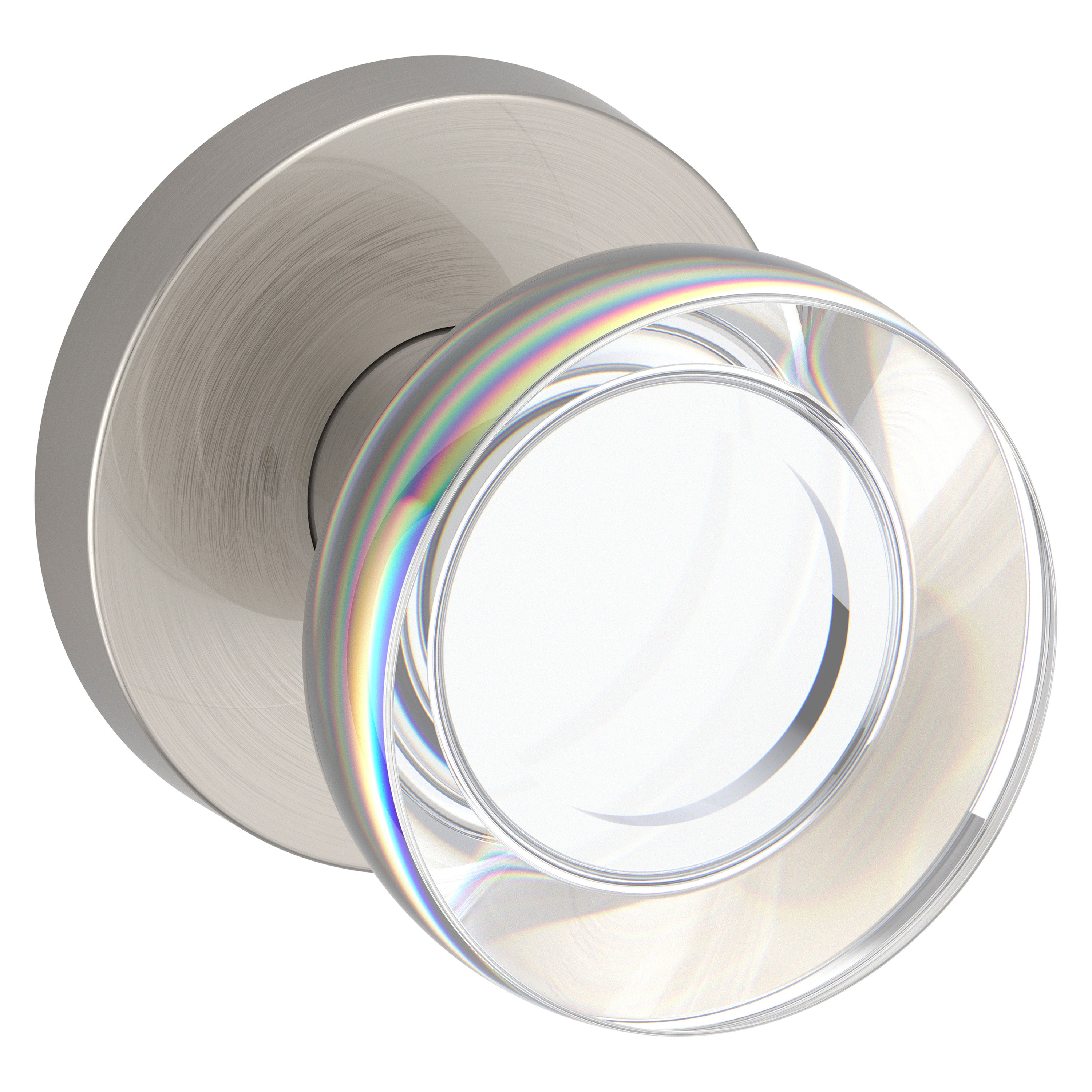 Baldwin Reserve Contemporary Crystal Passage Knob Set