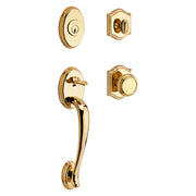 Baldwin Reserve Columbus Single Cylinder Handleset With Traditional Knob