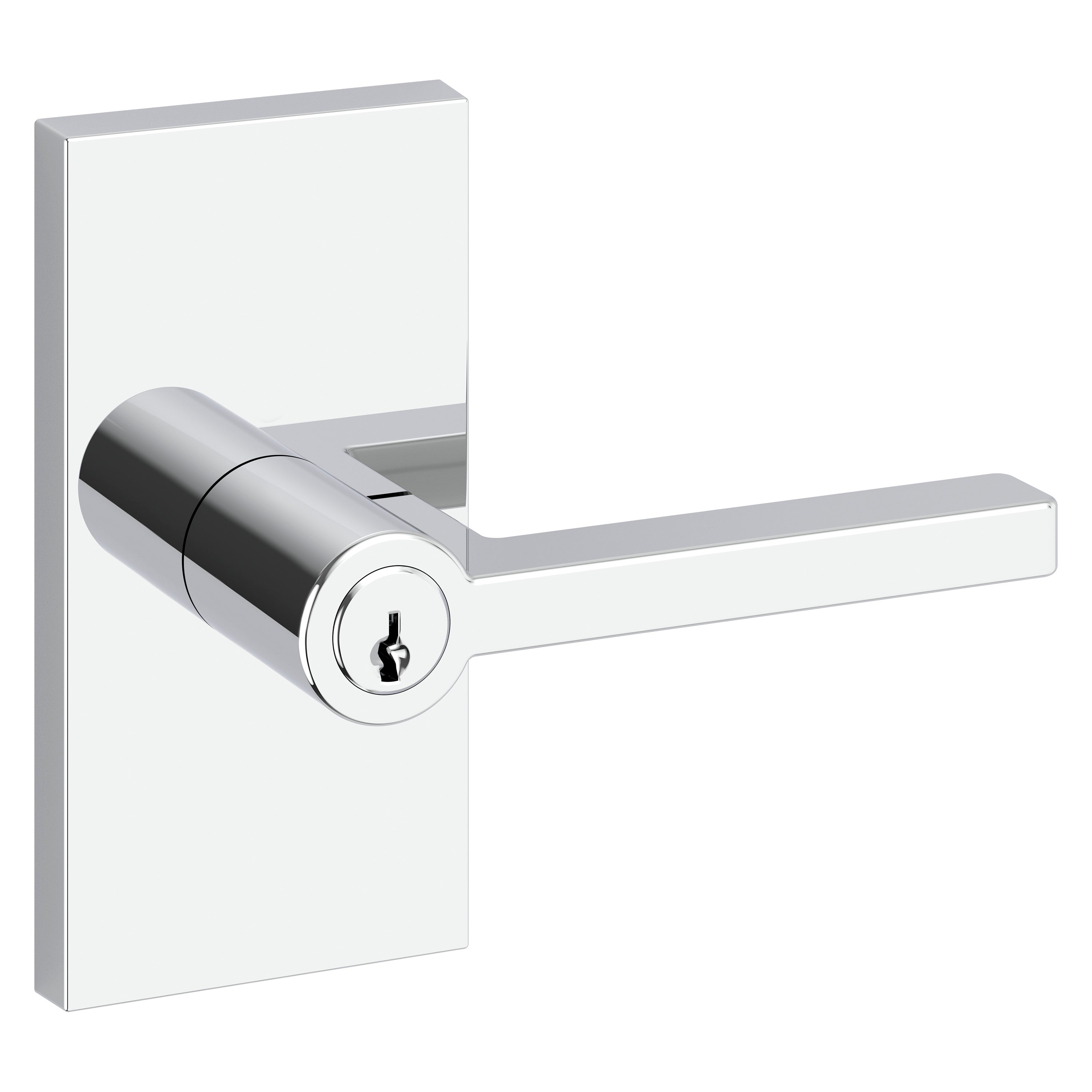 Baldwin Reserve Keyed Square Lever Set