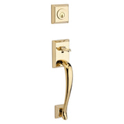 Baldwin Reserve Napa Single Cylinder Handleset With Curve Lever
