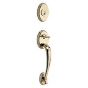 Baldwin Reserve Columbus Single Cylinder Handleset With Federal Lever