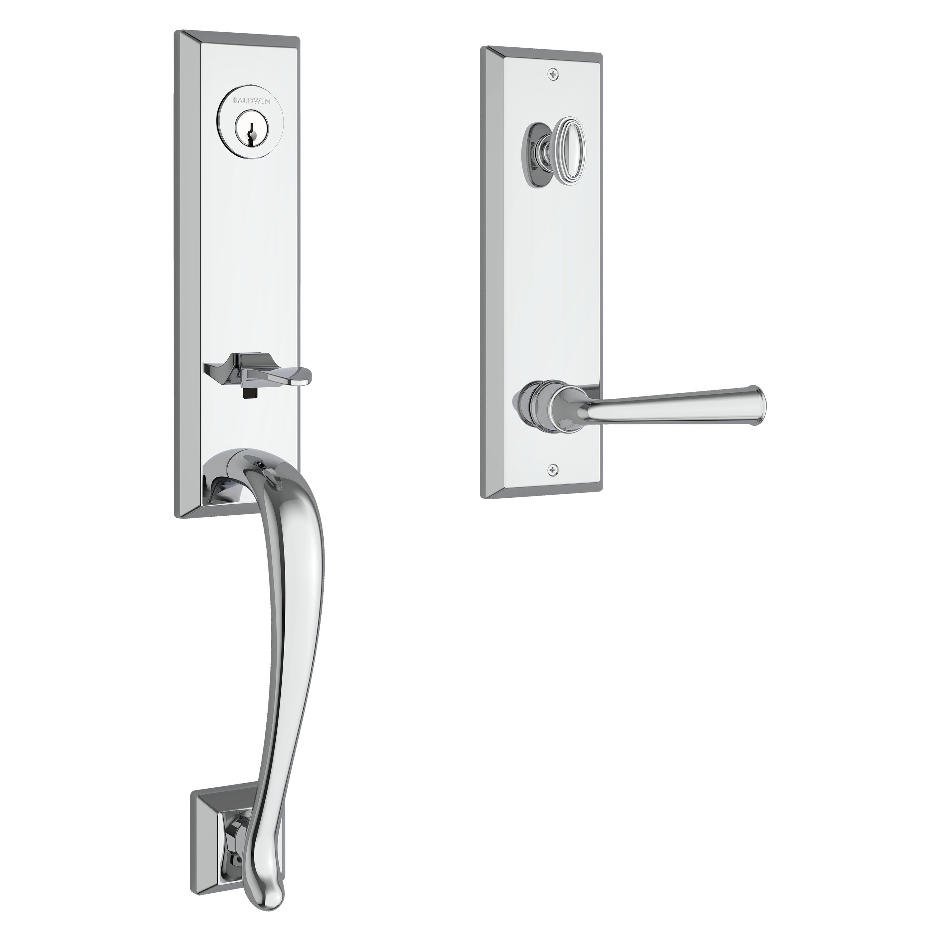 Baldwin Reserve Del Mar Handleset With Federal Lever