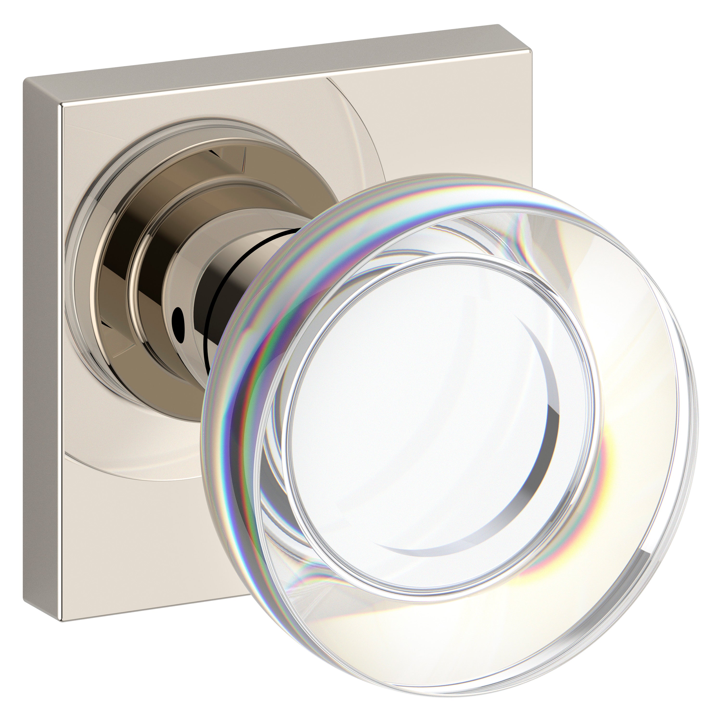Baldwin Reserve Contemporary Crystal Passage Knob Set
