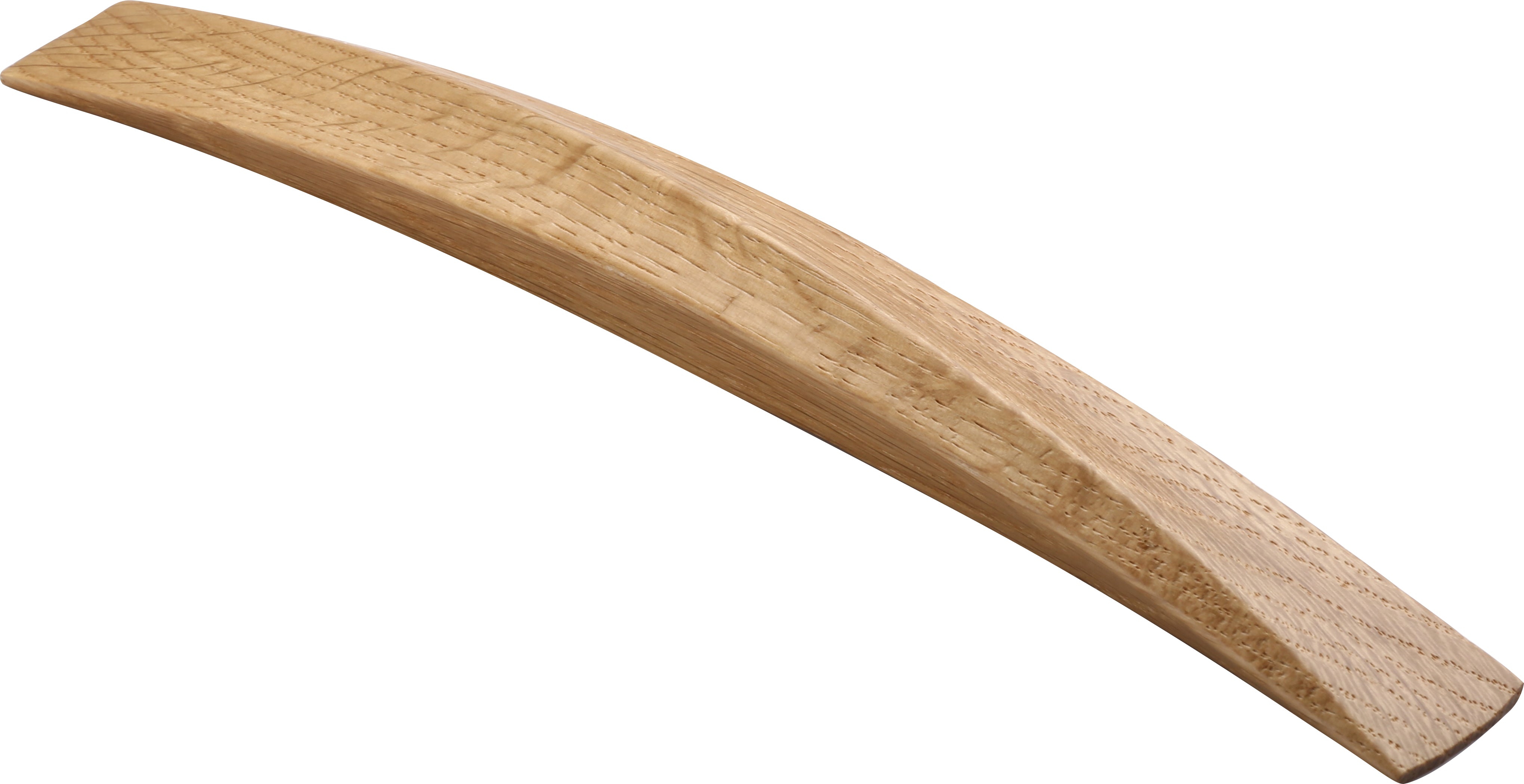 Manzoni Ridged Designer Wood Cabinet Pull