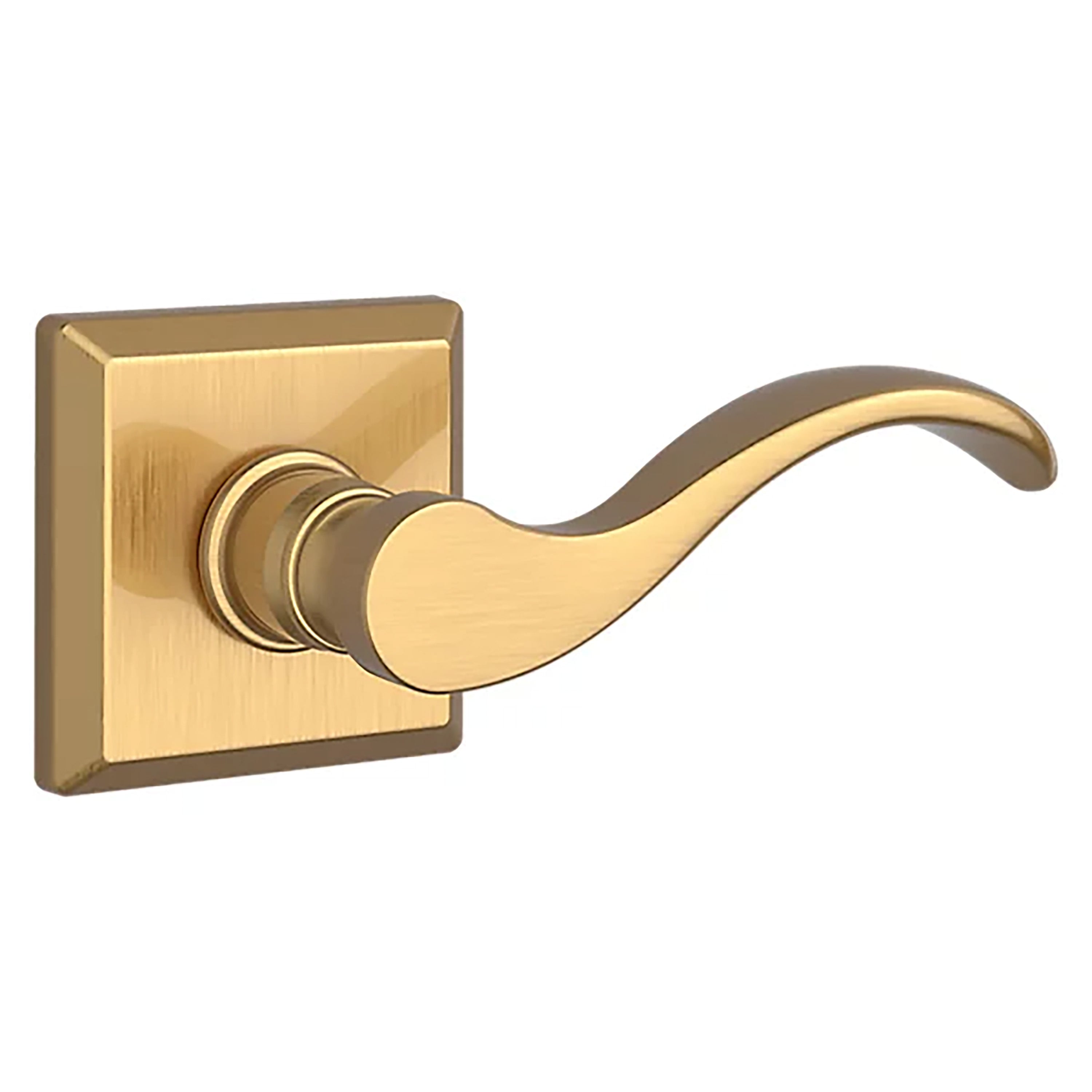 Baldwin Reserve Napa Single Cylinder Handleset With Curve Lever