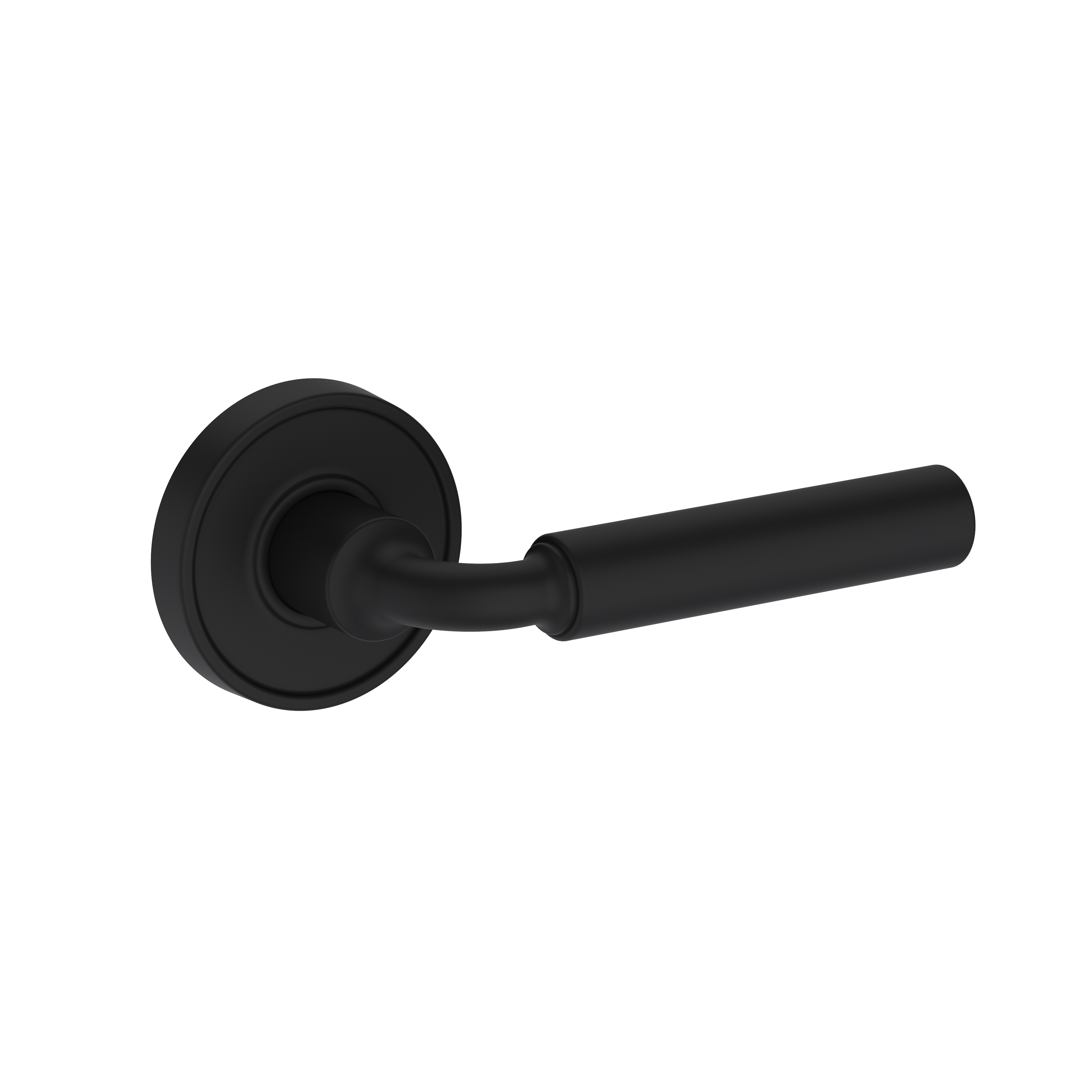 Baldwin La Conner Lever Set with Recessed Round Rose
