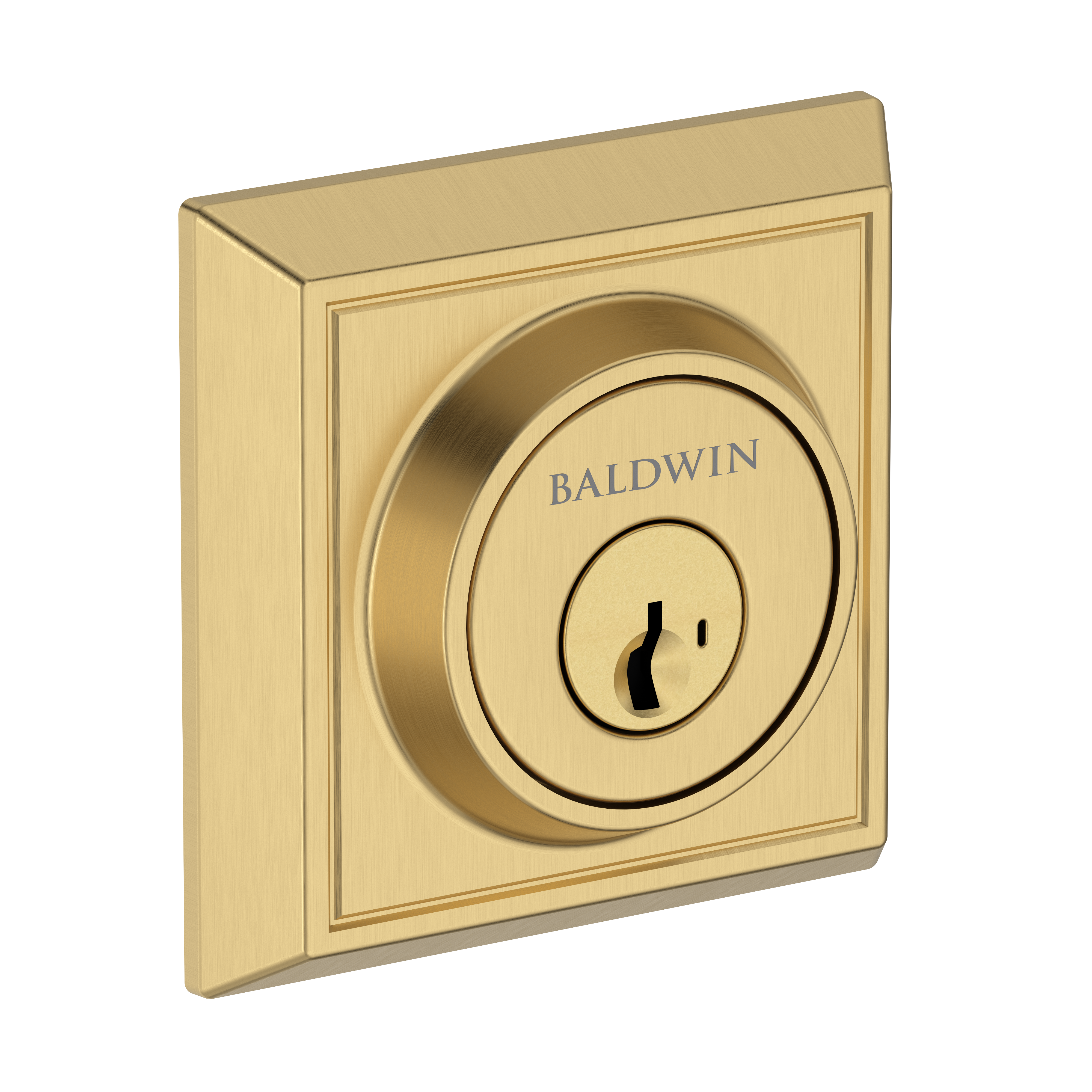Baldwin Chamfered Square Single Cylinder Deadbolt